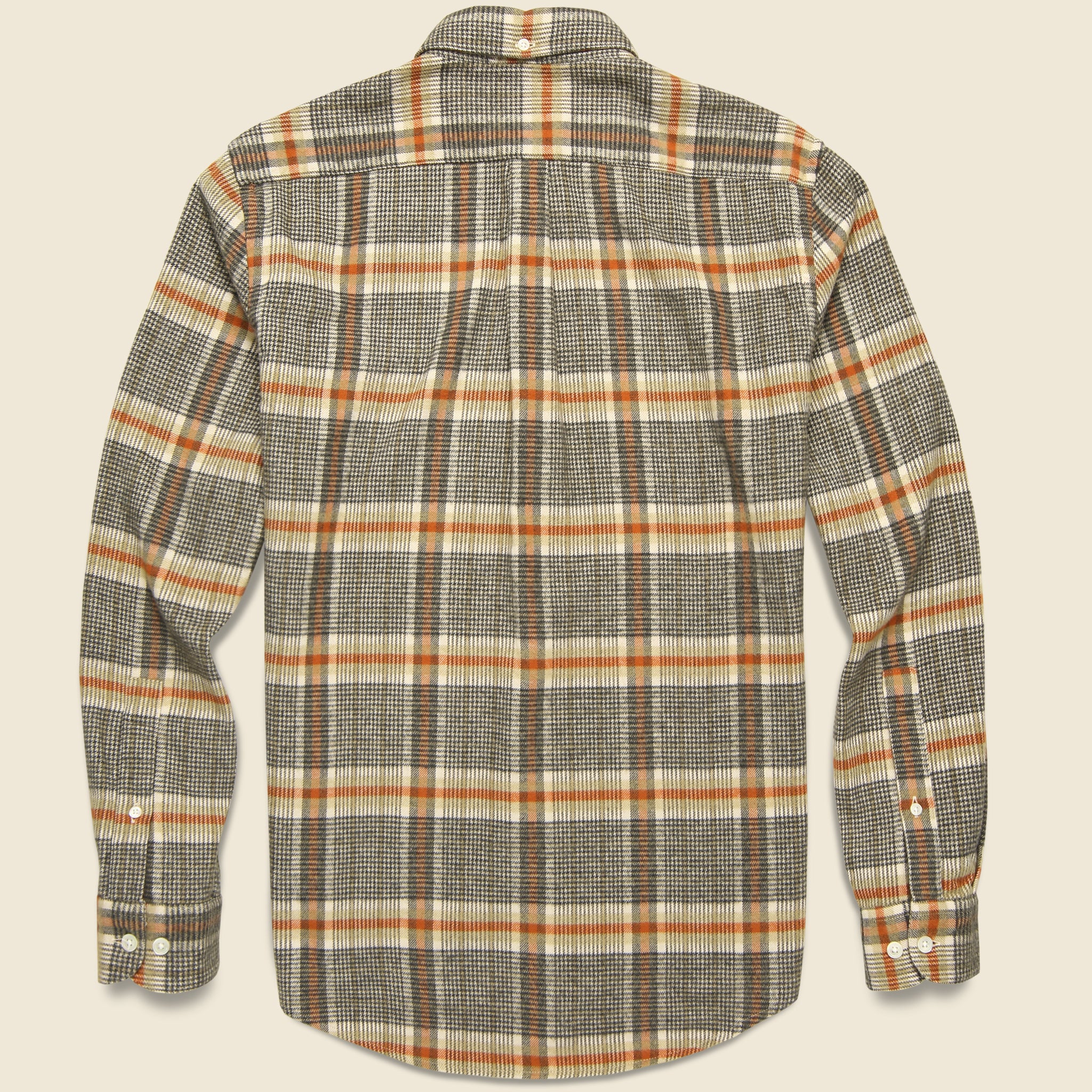 Portuguese Flannel, Bibliotec Shirt - Grey/Brick