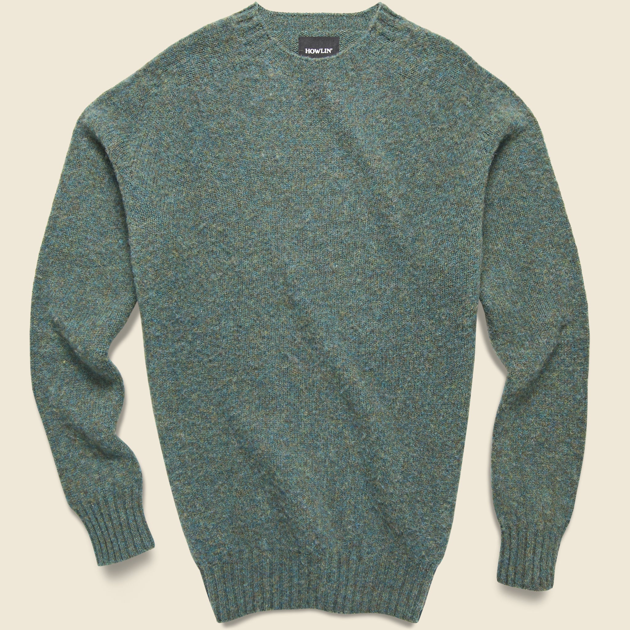 Howlin, Birth Of The Cool Solid Crew Sweater - Exotique (Teal)