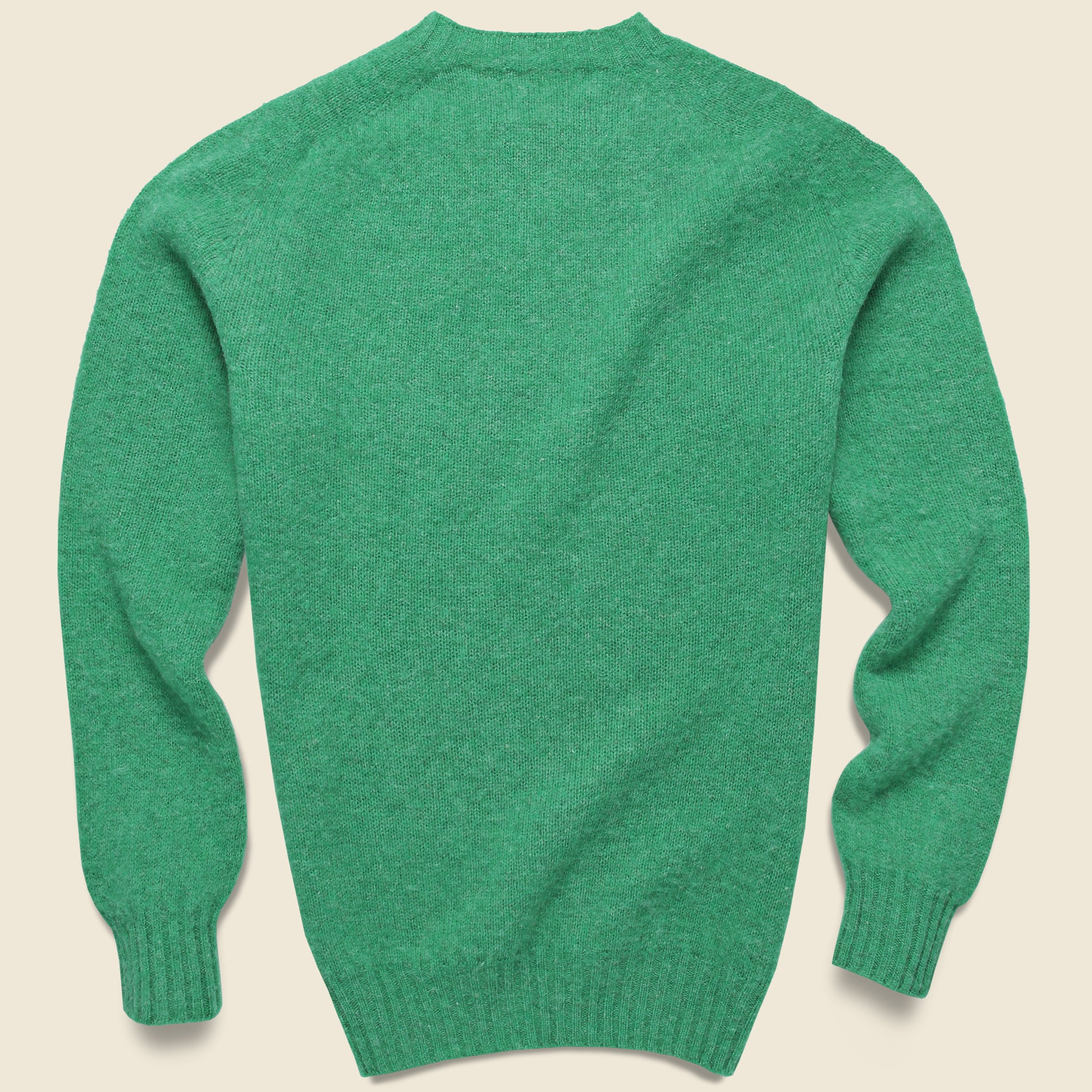 Howlin, Birth Of The Cool Solid Wool Sweater - Green Dream