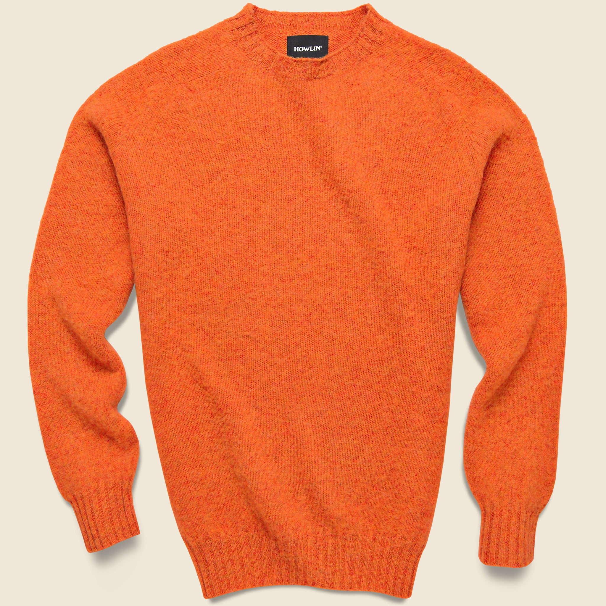 Howlin, Birth Of The Cool Solid Wool Sweater - Tangerine Dream