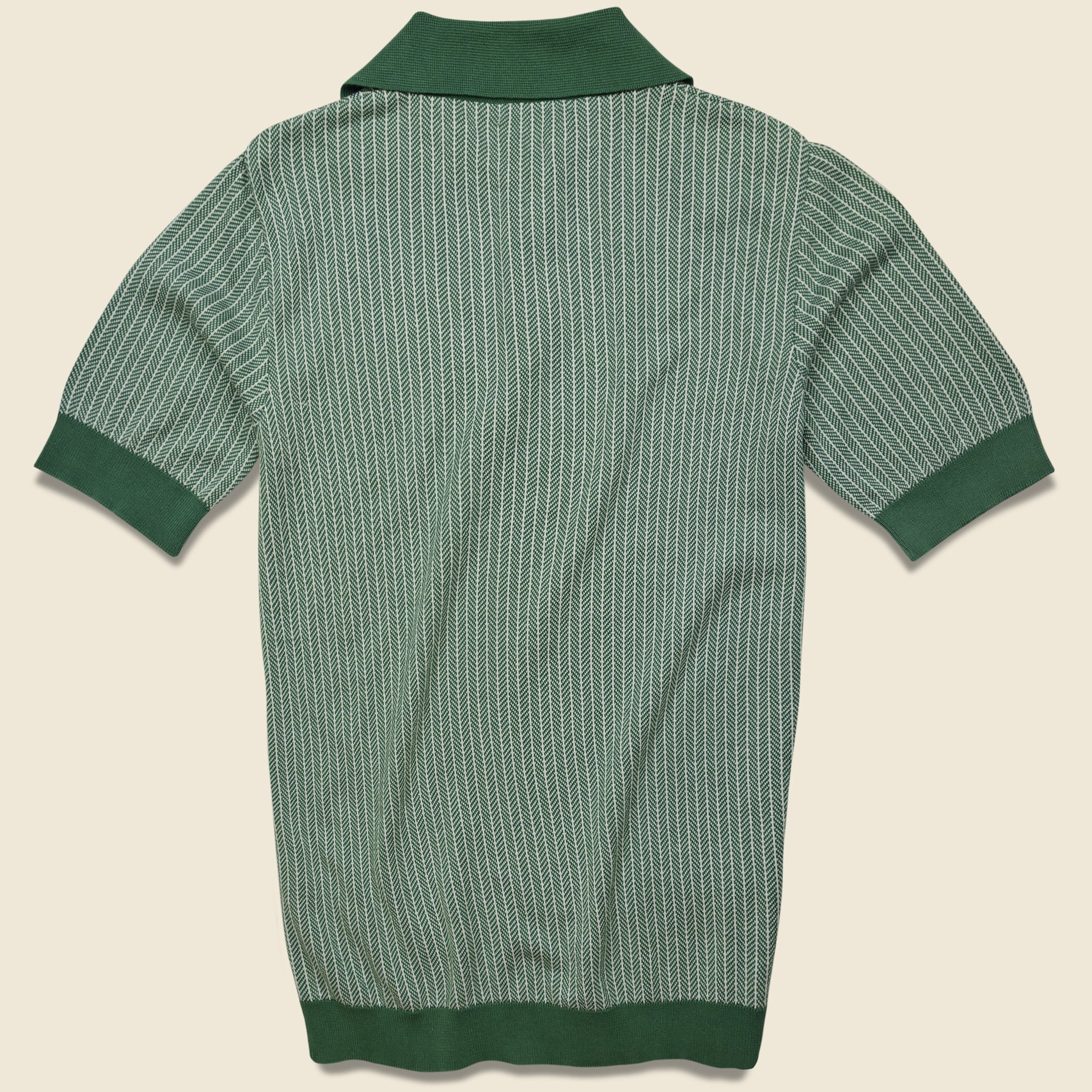 Far Afield, Blakey Knit Polo - Green