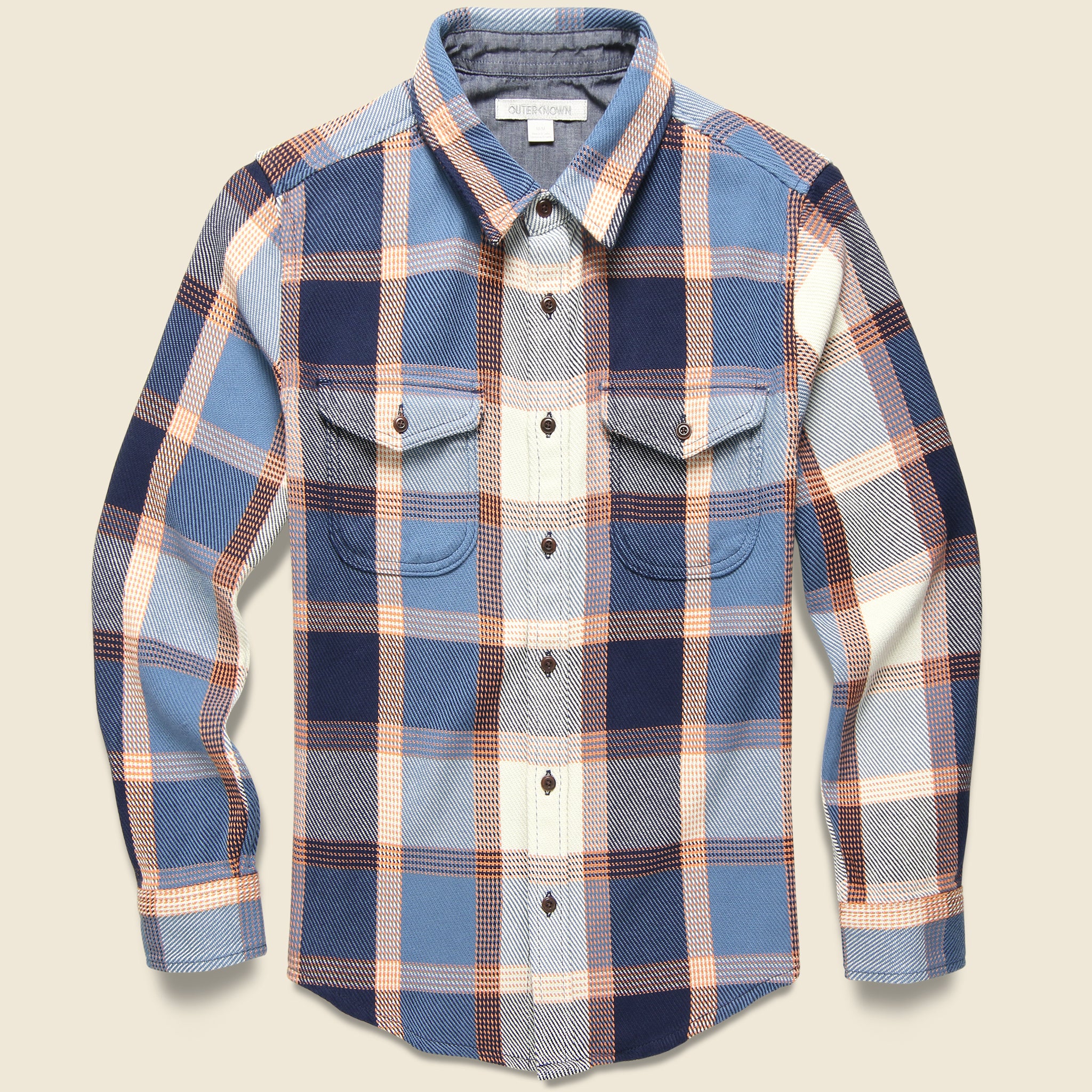 Outerknown, Blanket Shirt - California Street Plaid