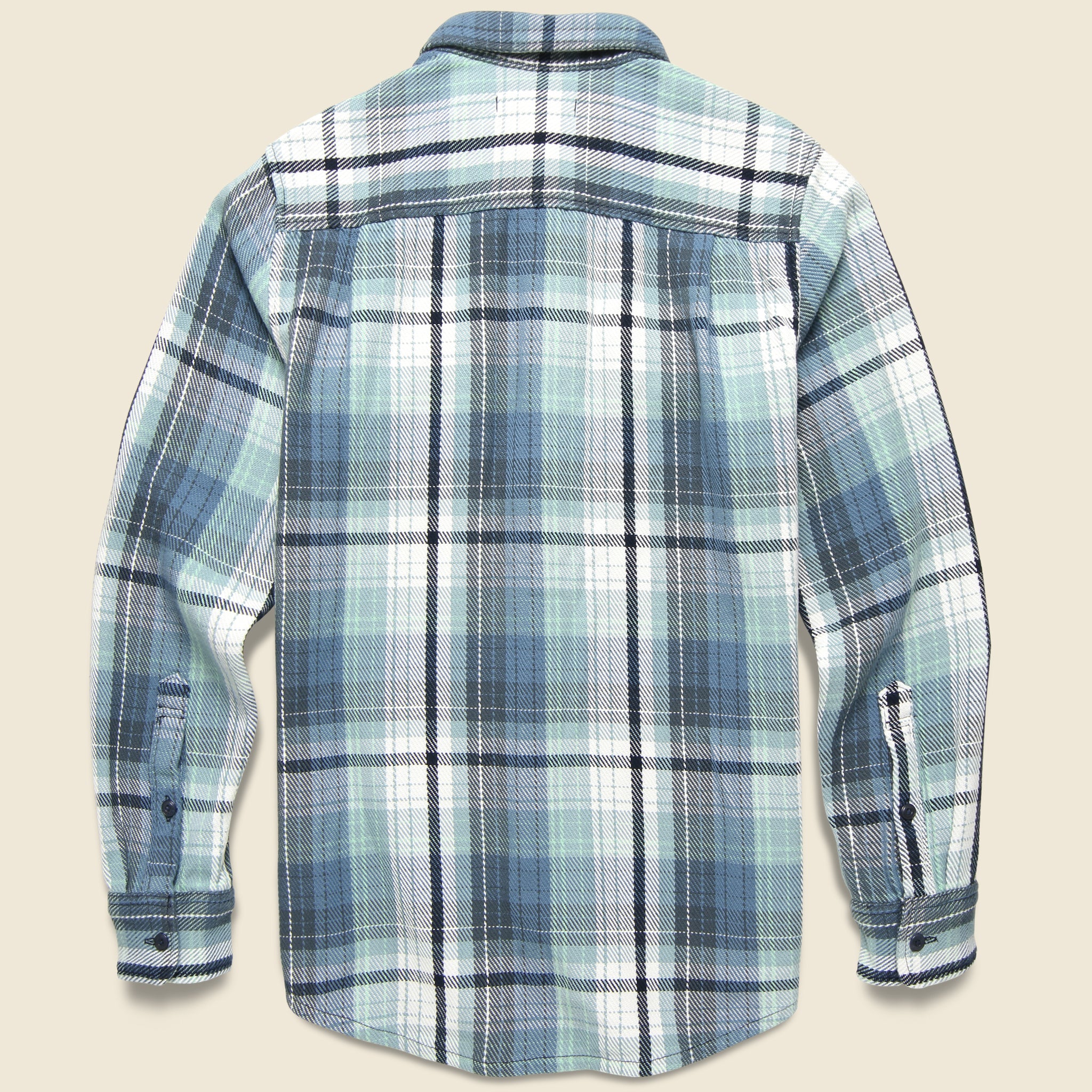 Outerknown, Blanket Shirt - Daylight Seaview Plaid