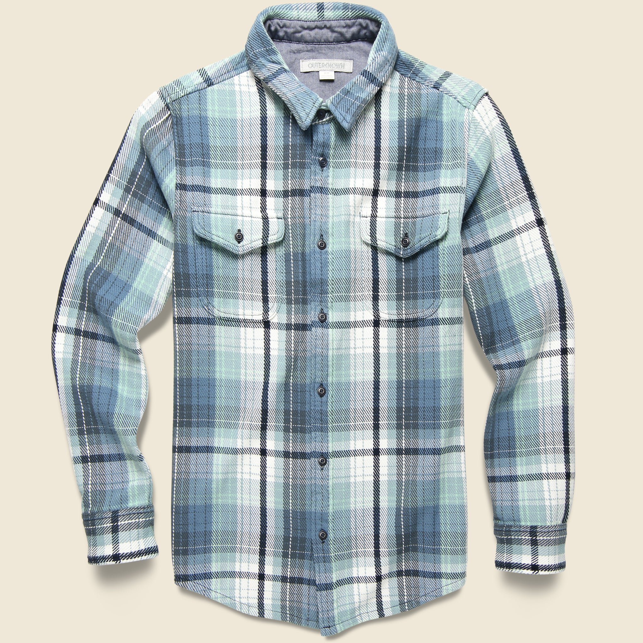 Outerknown, Blanket Shirt - Daylight Seaview Plaid