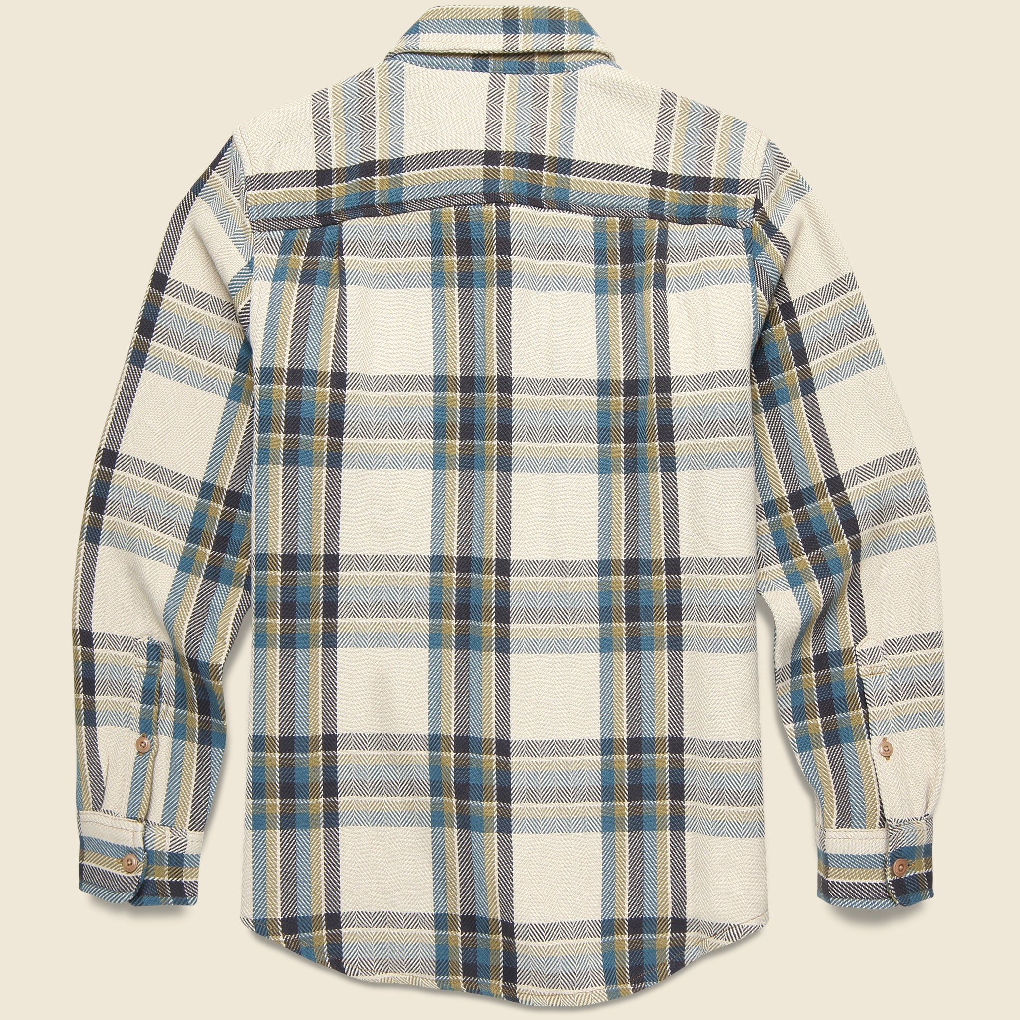 Outerknown, Blanket Shirt - Sandrift Nolan Plaid