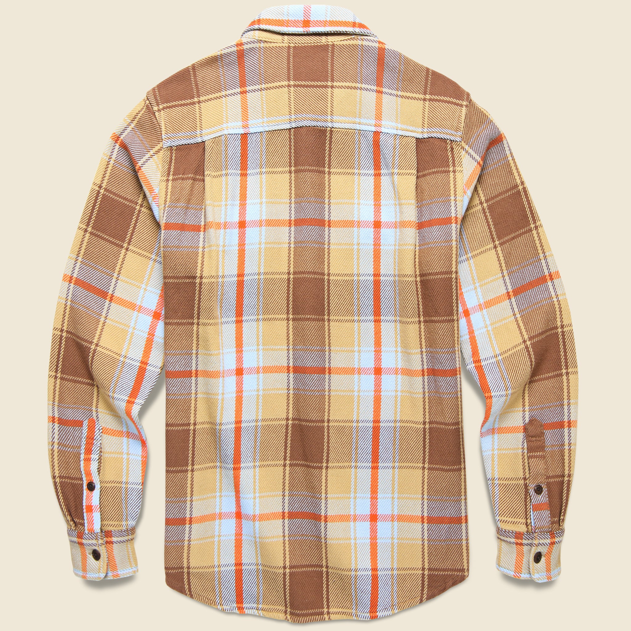 Outerknown, Blanket Shirt - Sandy Hunter Plaid