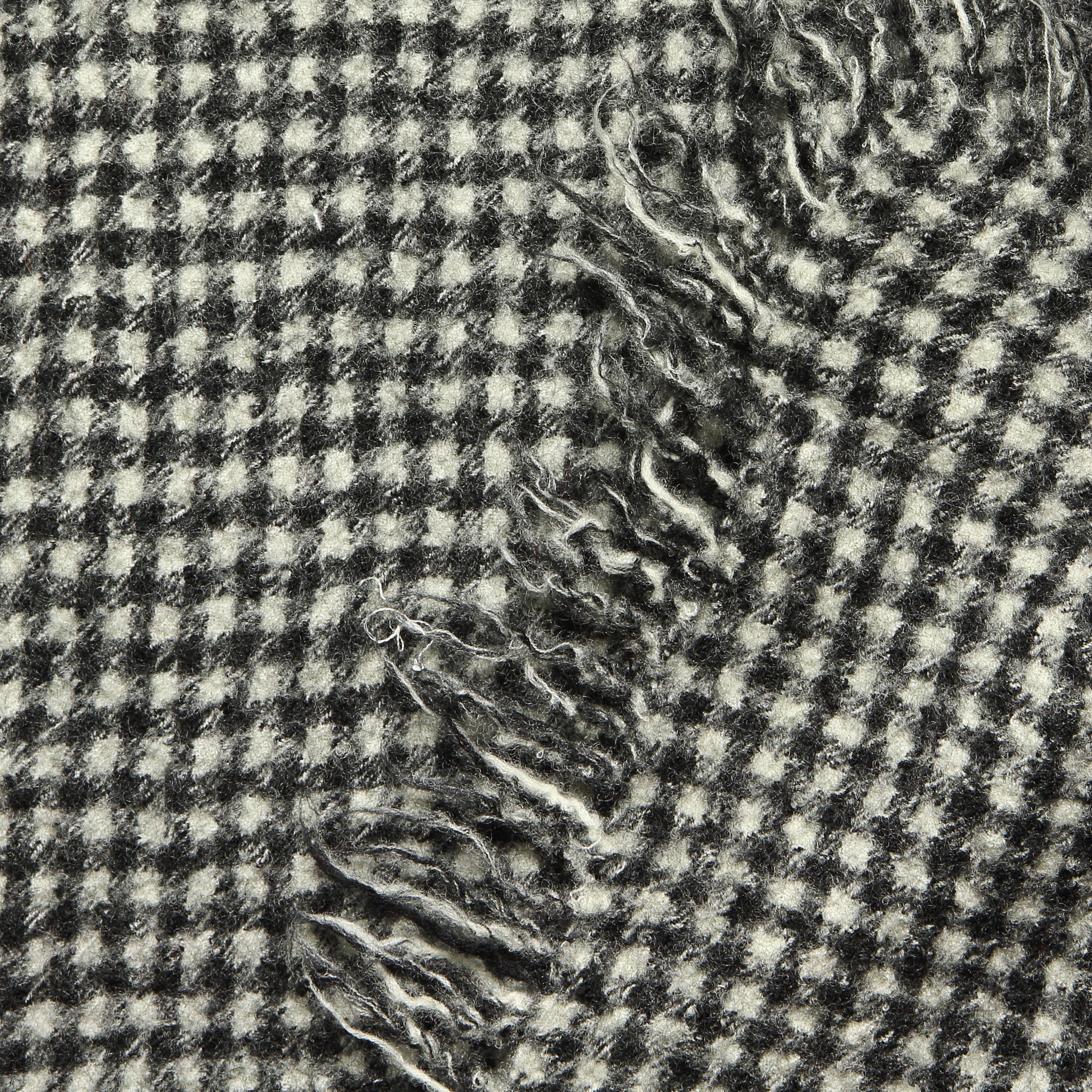 Alex Mill, Boiled Wool Scarf - Black/White