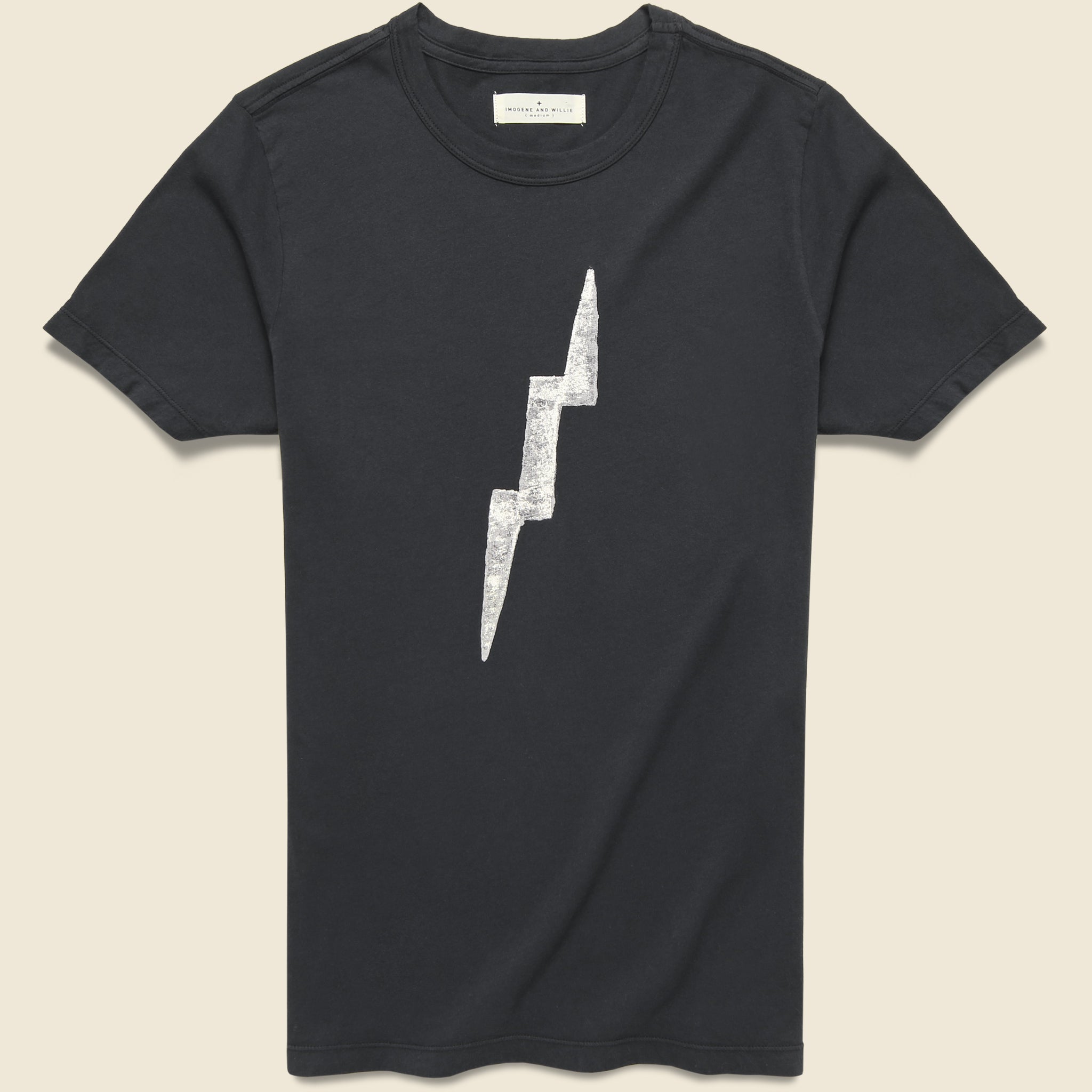 Imogene + Willie, Bolt Tee - Black