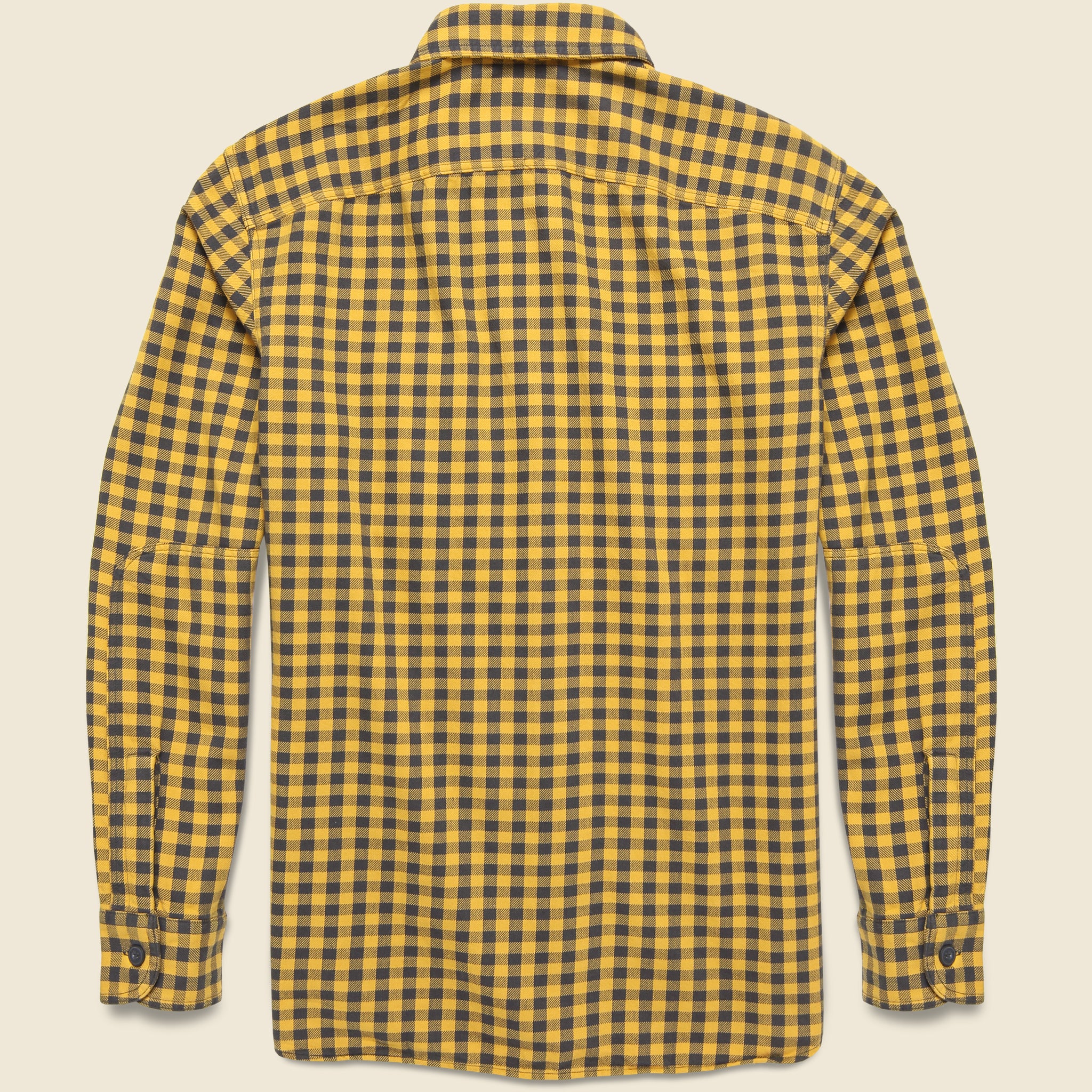 RRL, Bonneville Western Shirt - Yellow/Black