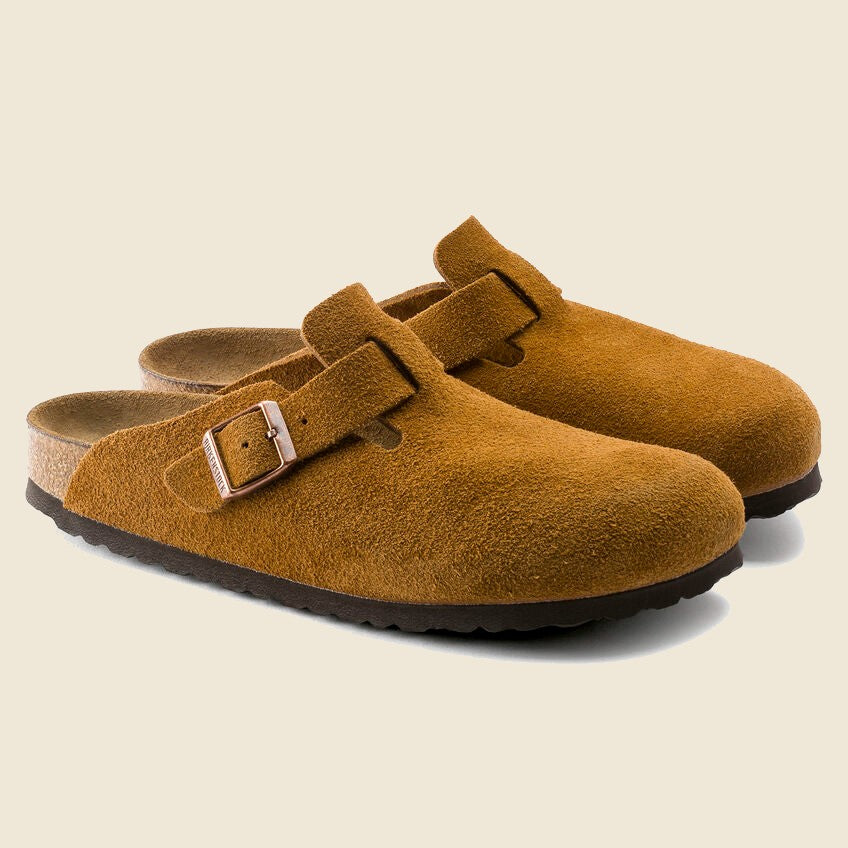 Birkenstock, Boston Suede Clog - Mink