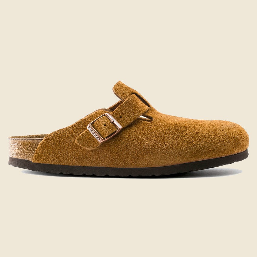 Birkenstock, Boston Suede Clog - Mink