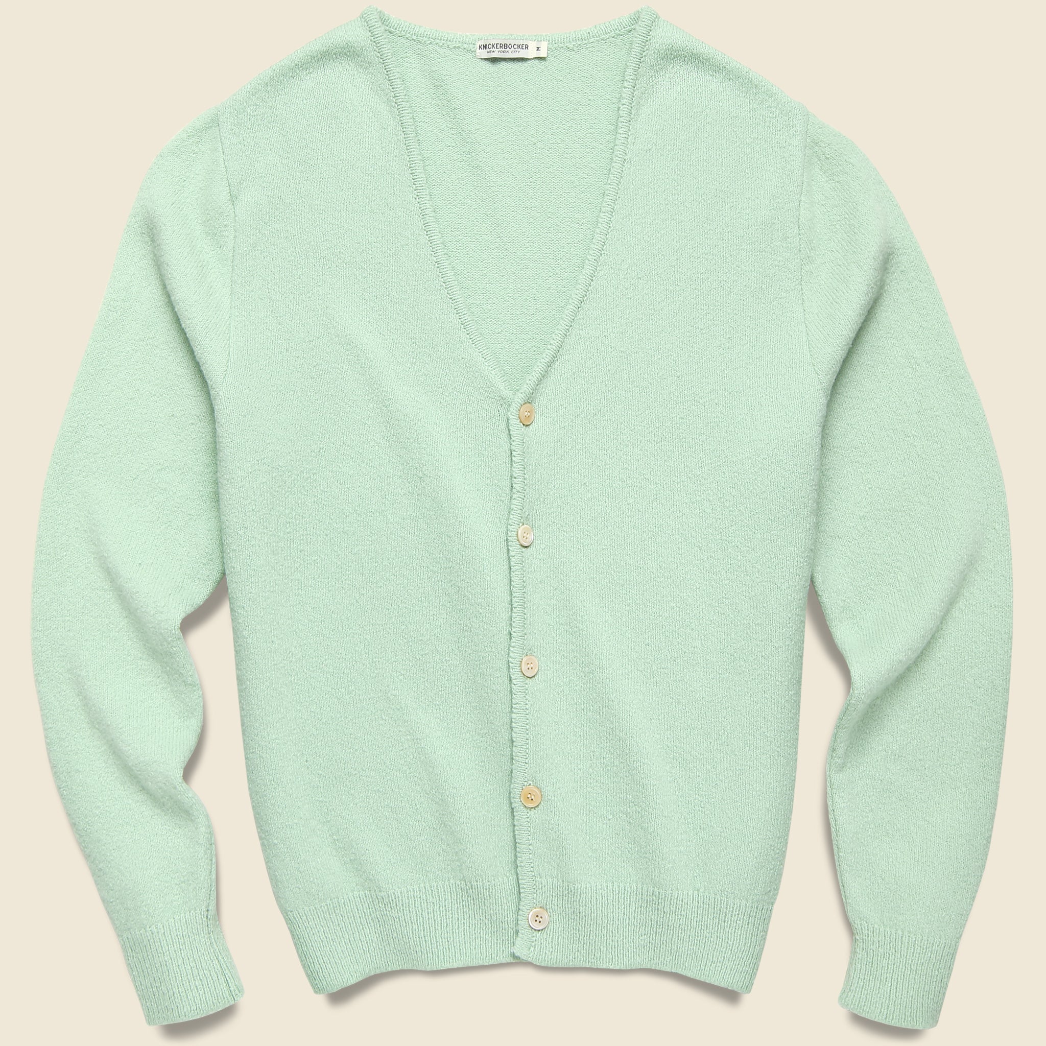 Knickerbocker, Boucle Cardigan - Mint