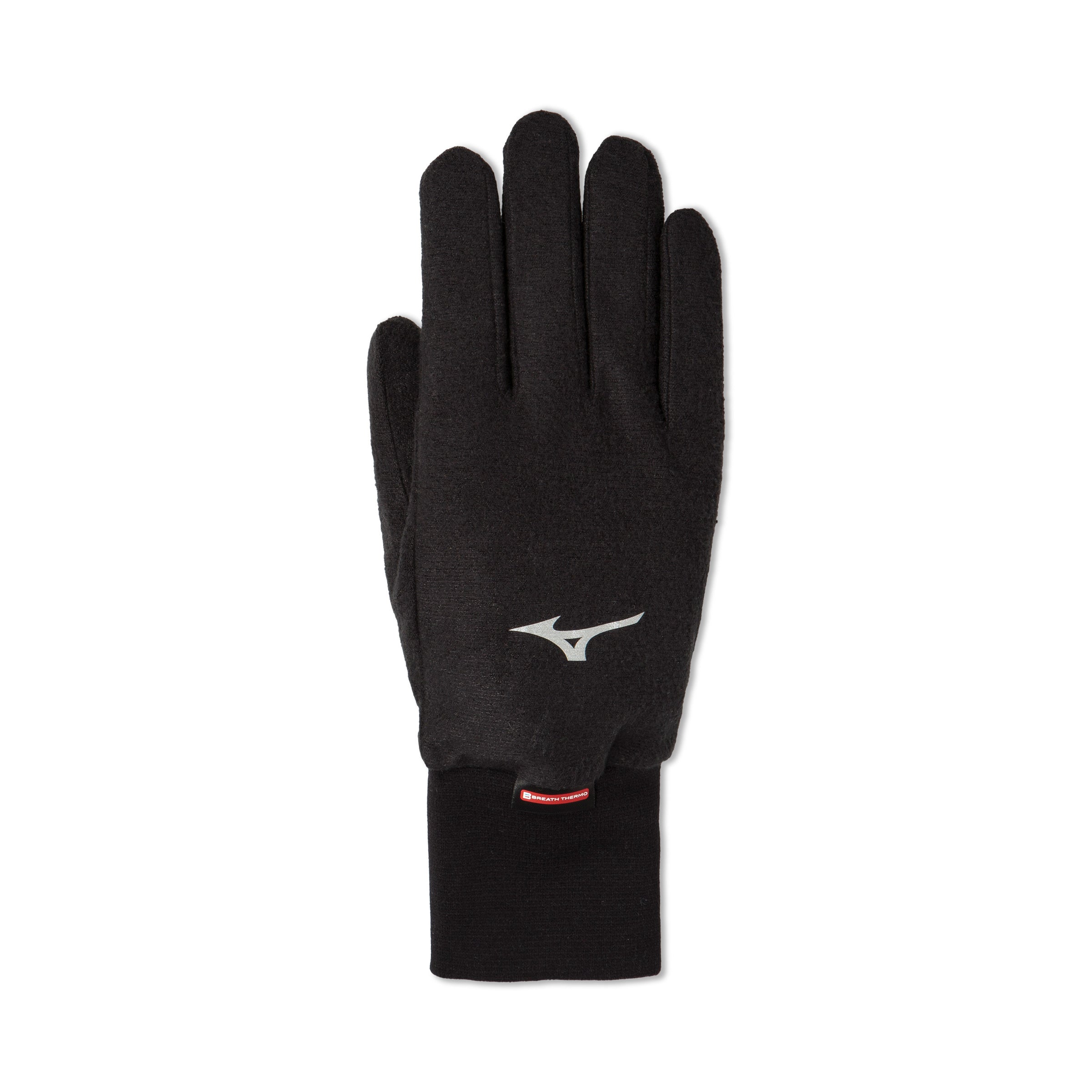 Mizuno, Breath Thermo Fleece Glove - Black