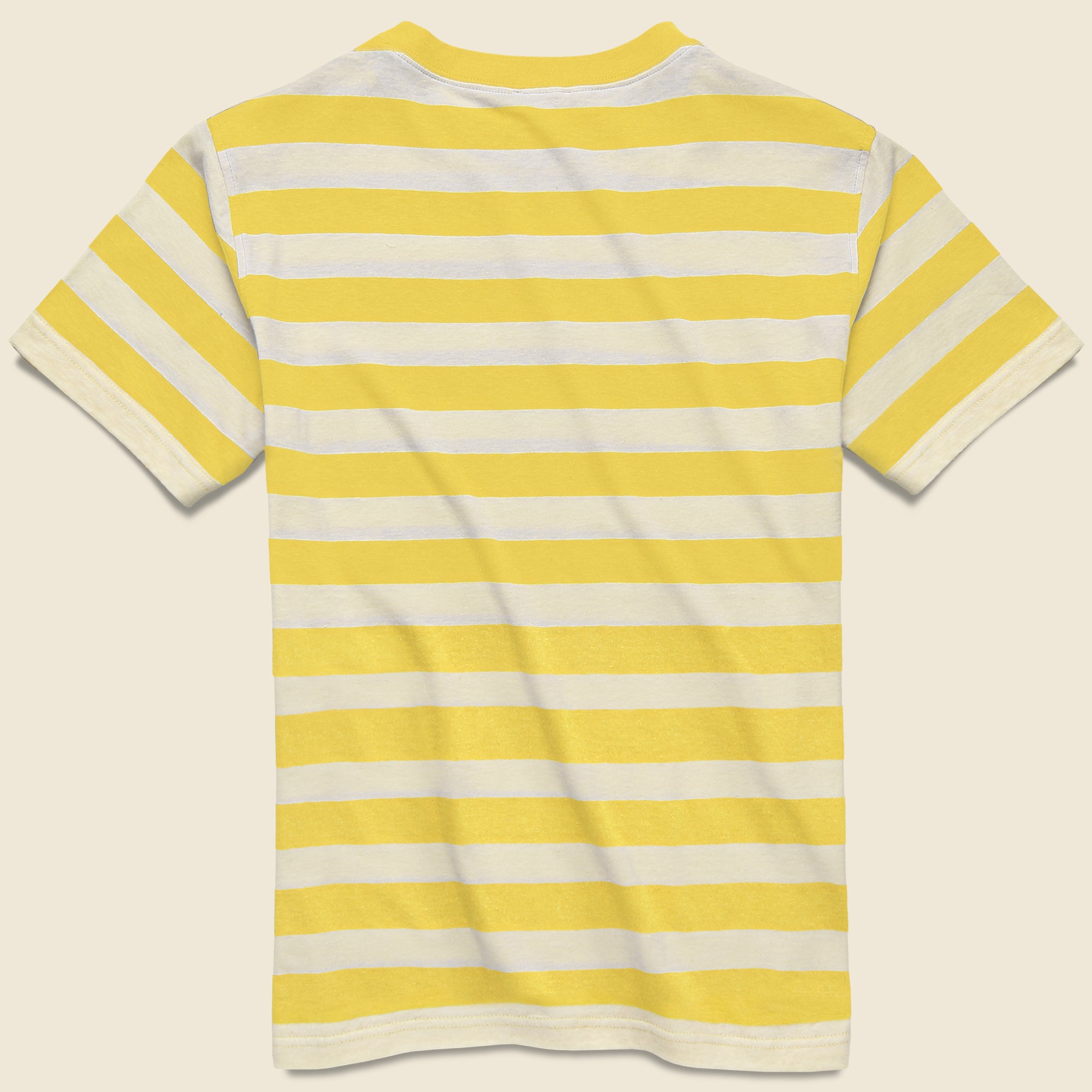 Armor Lux, Breton Stripe Tee - Yellow