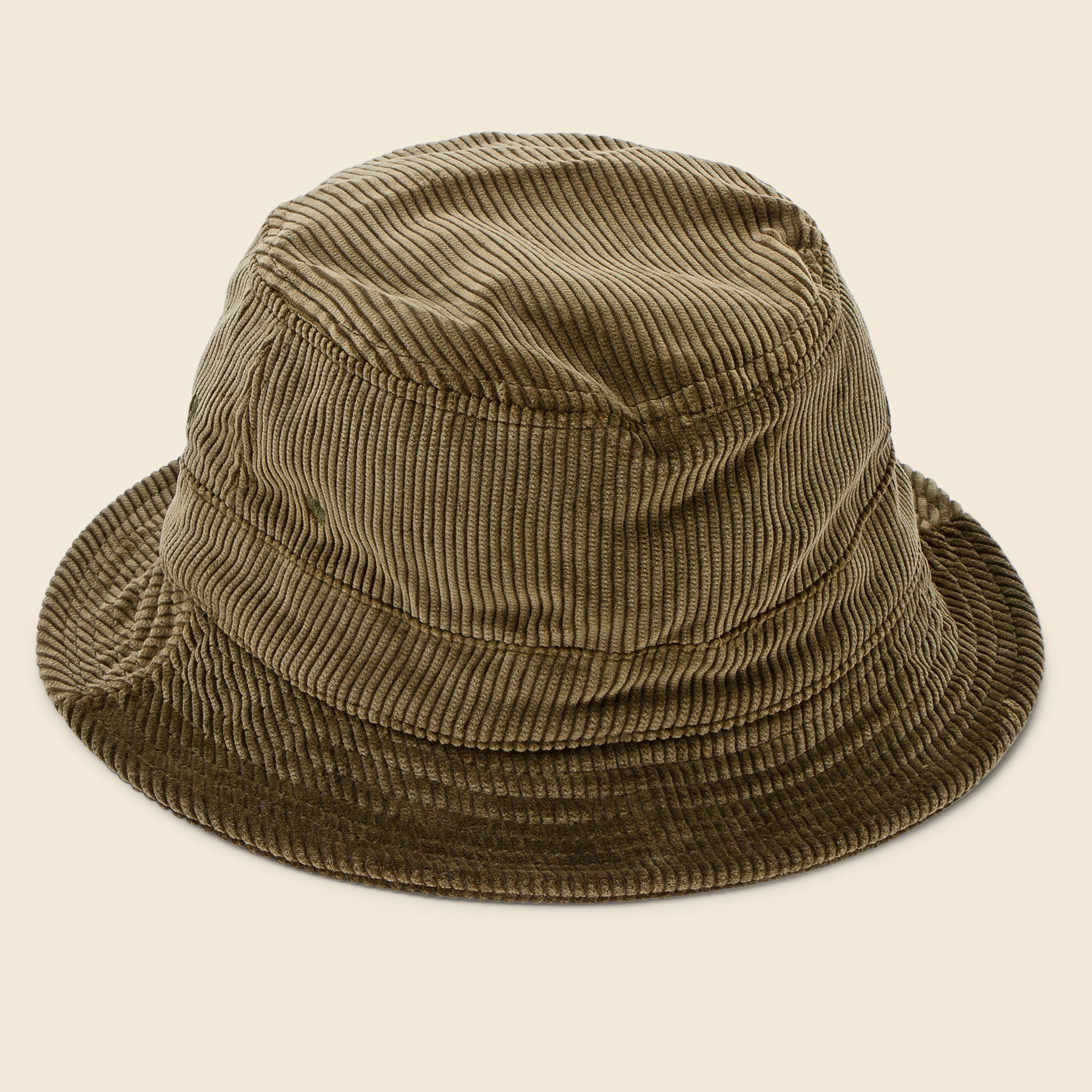 Universal Works, Brisbane Cord Bucket Hat - Olive