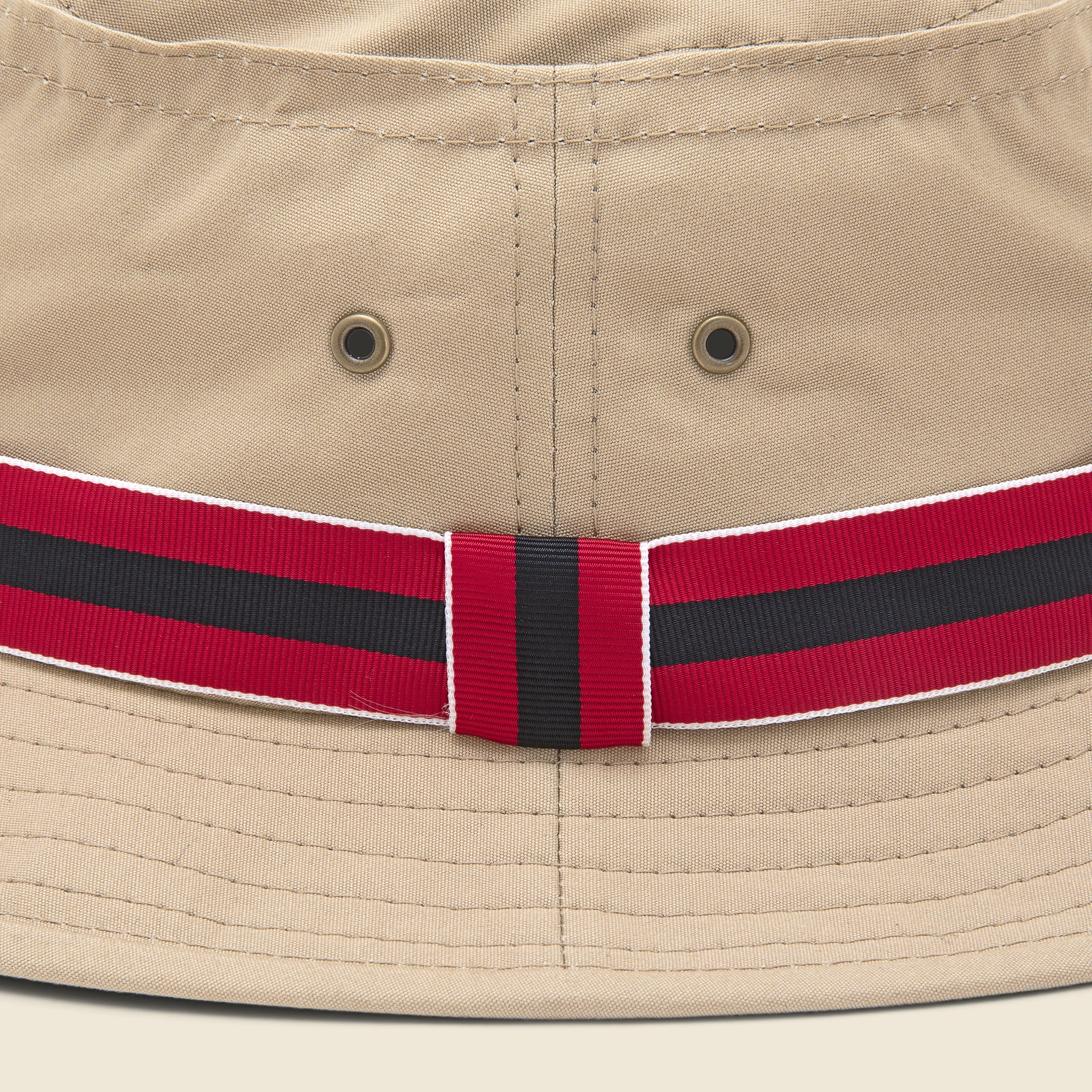 BEAMS+, Bucket Hat - Beige/Red/Black