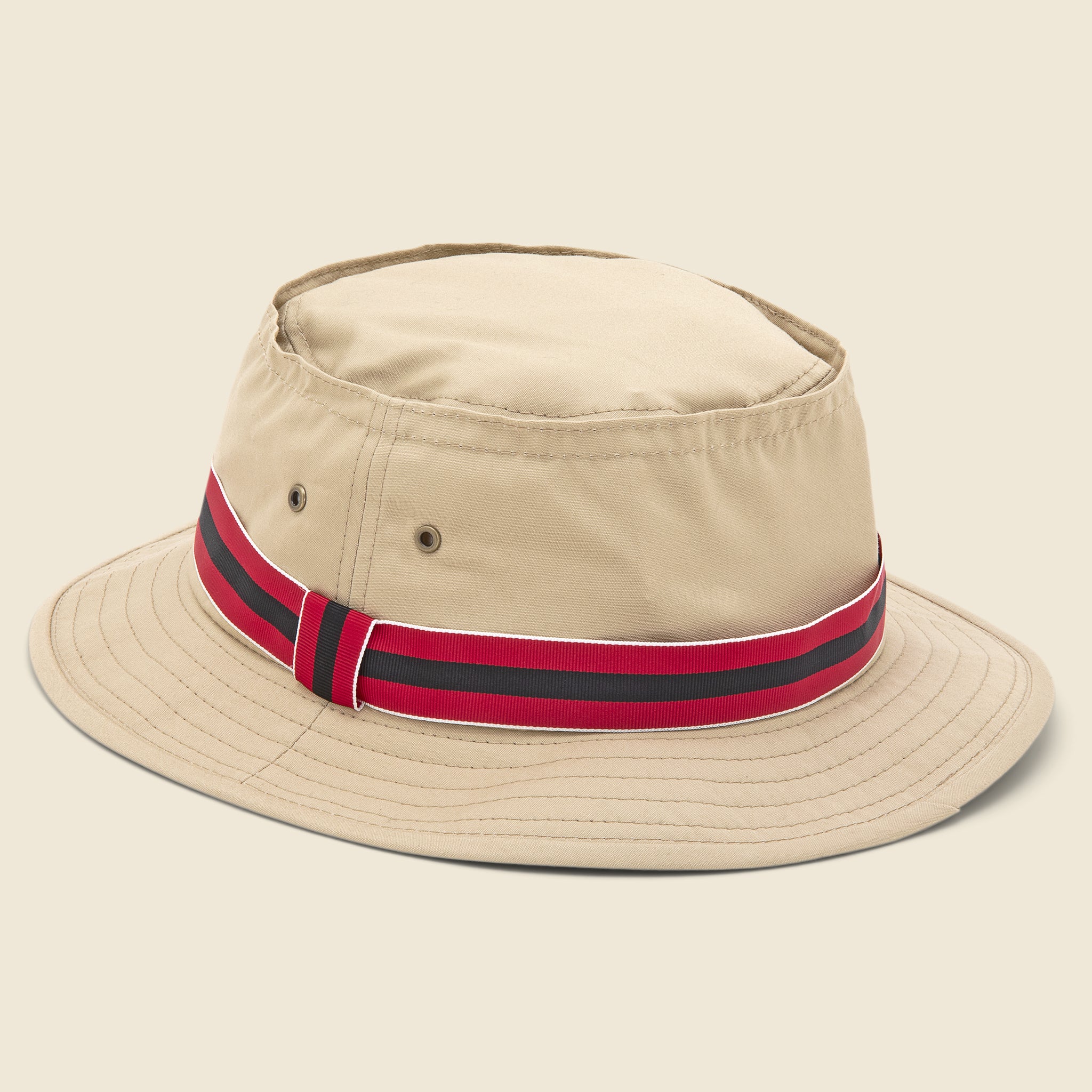 BEAMS+, Bucket Hat - Beige/Red/Black