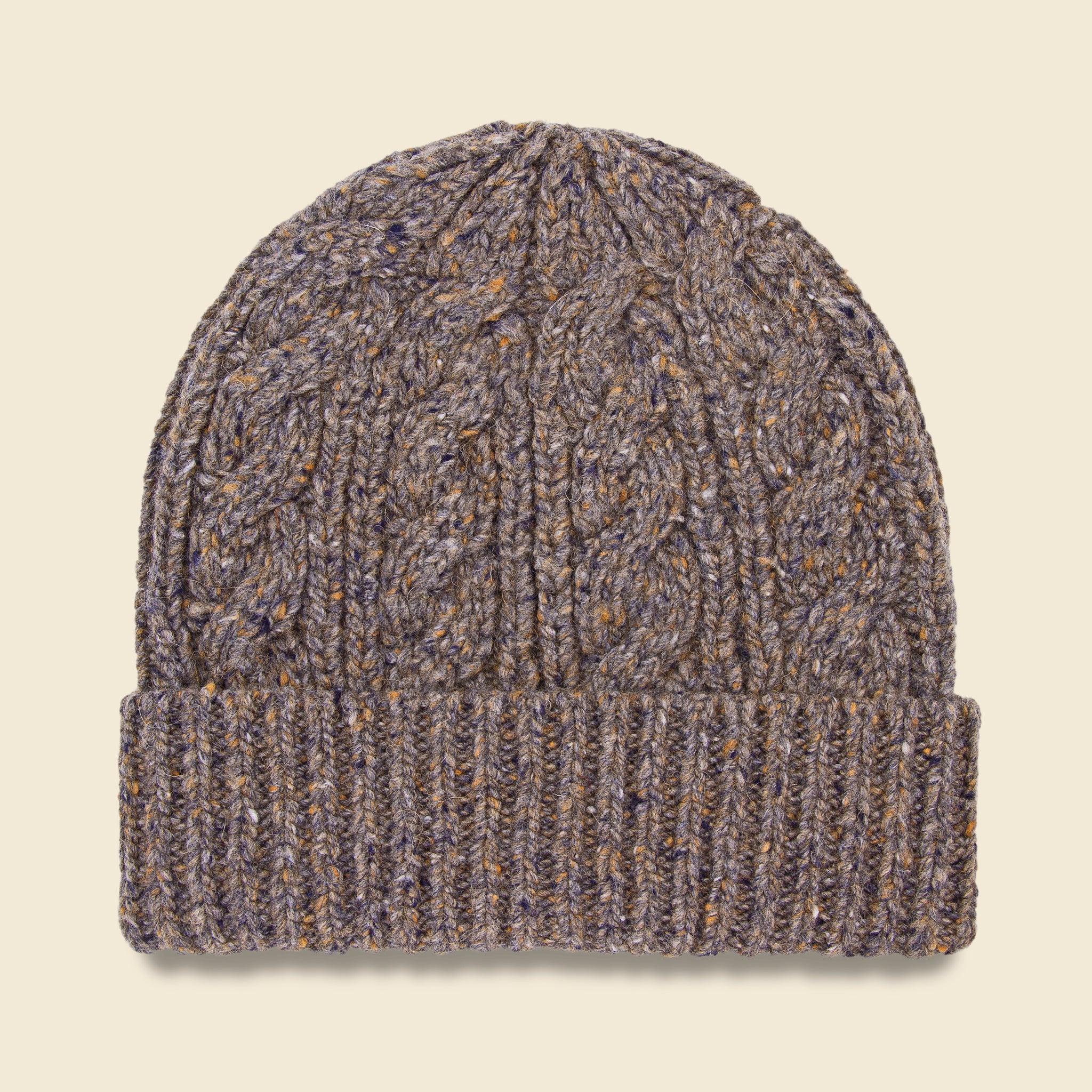 Bridge & Burn, Cable Beanie - Stone