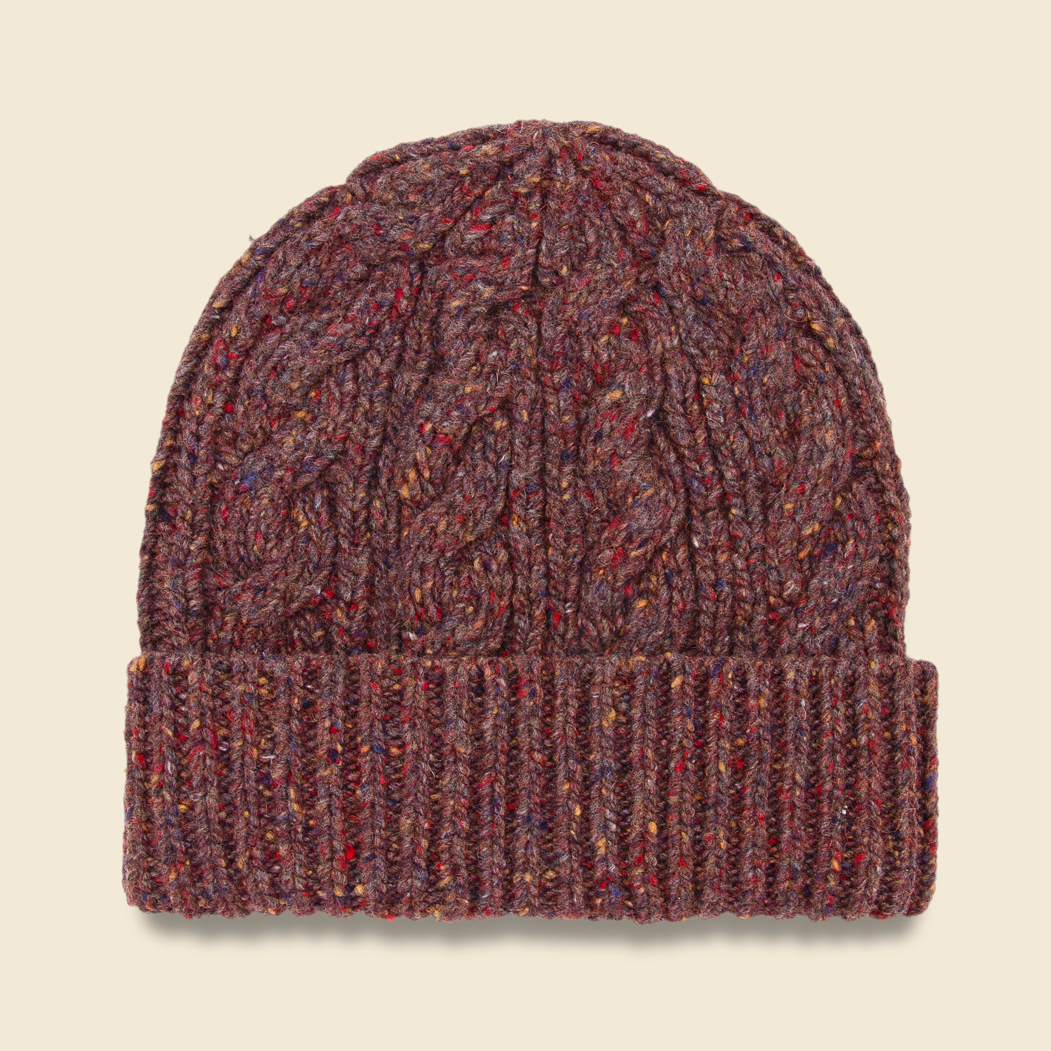 Bridge & Burn, Cable Beanie - Woodland