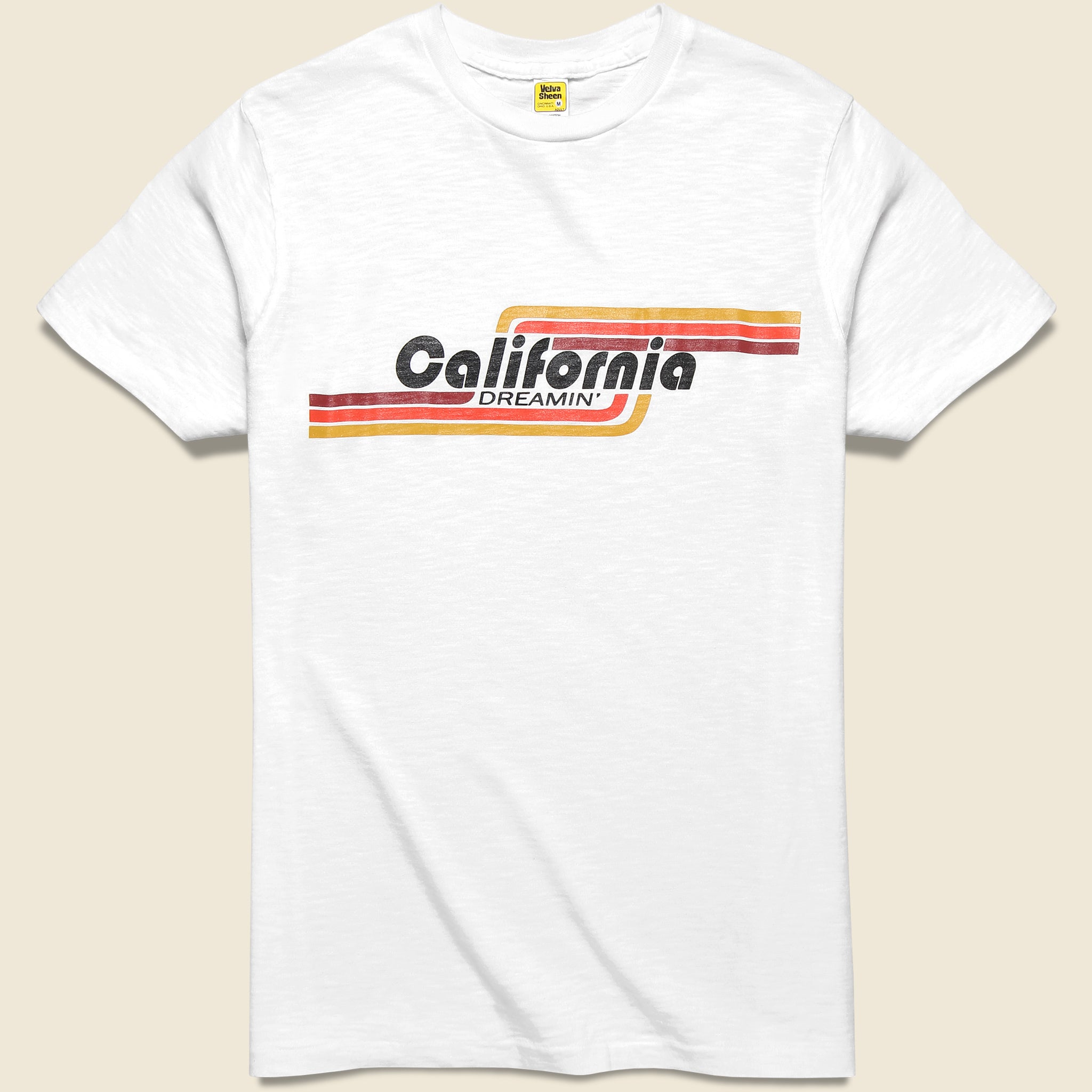 Velva Sheen, California Tee - White