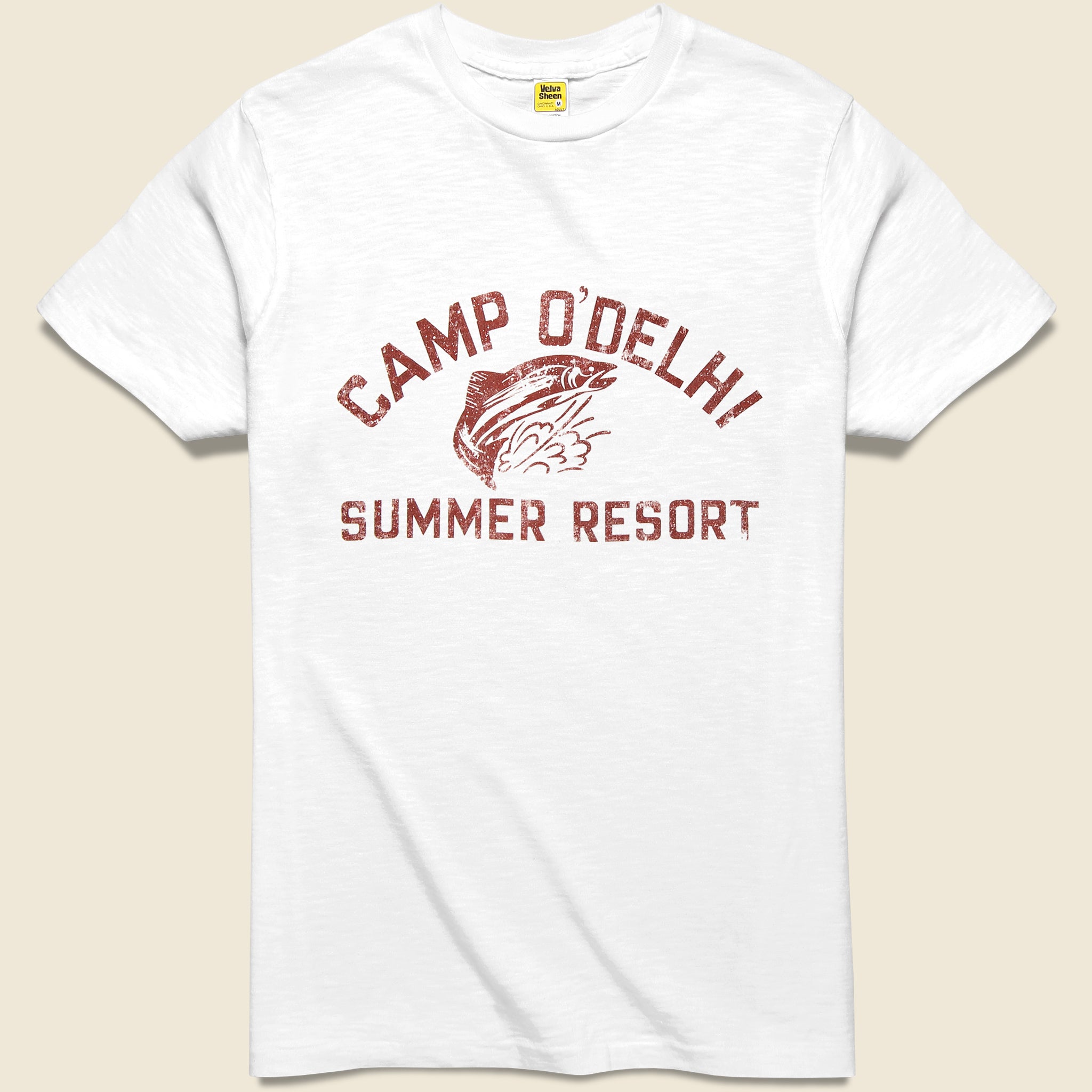 Velva Sheen, Camp Tee - White