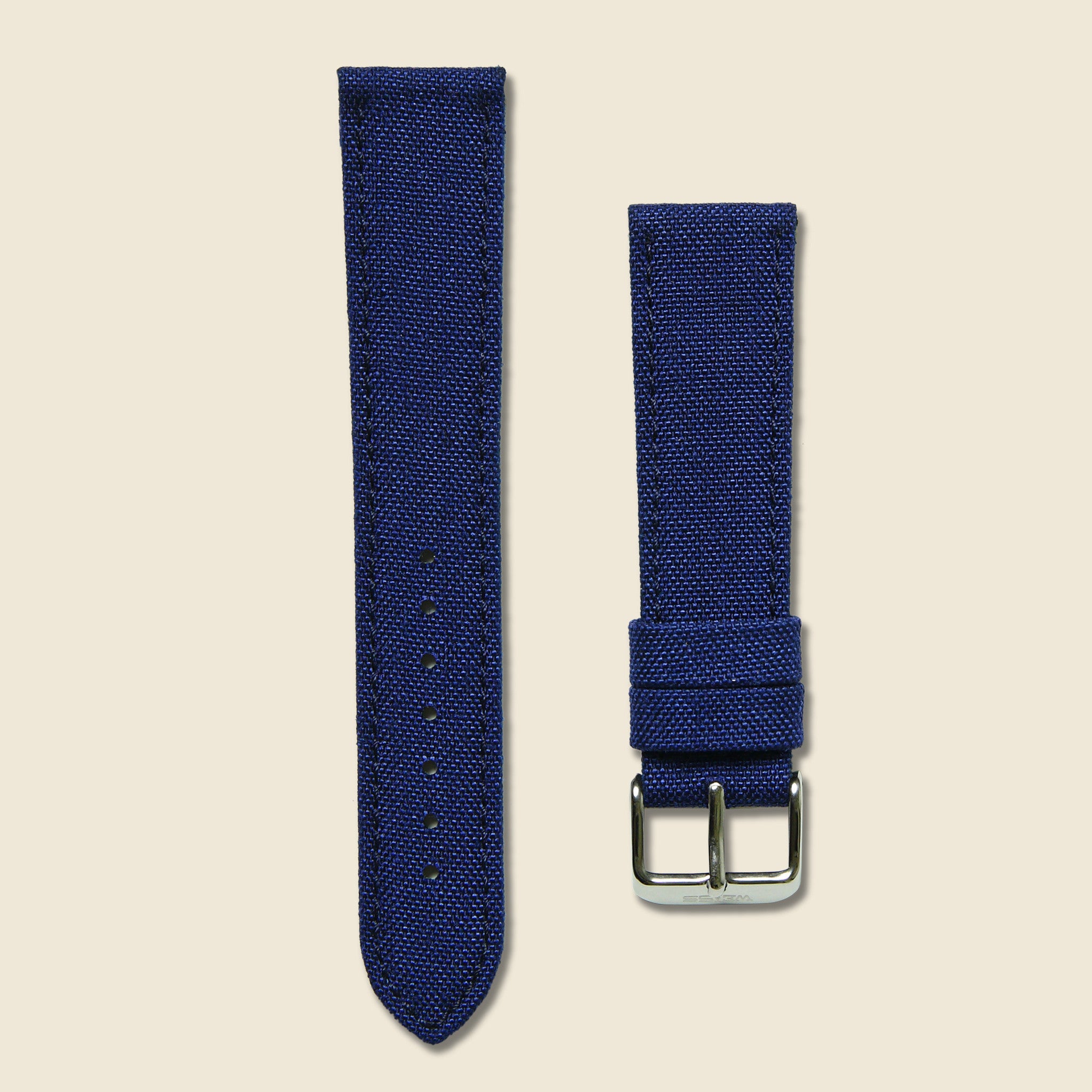 Weiss Watch Co, Canvas Watch Band - Navy