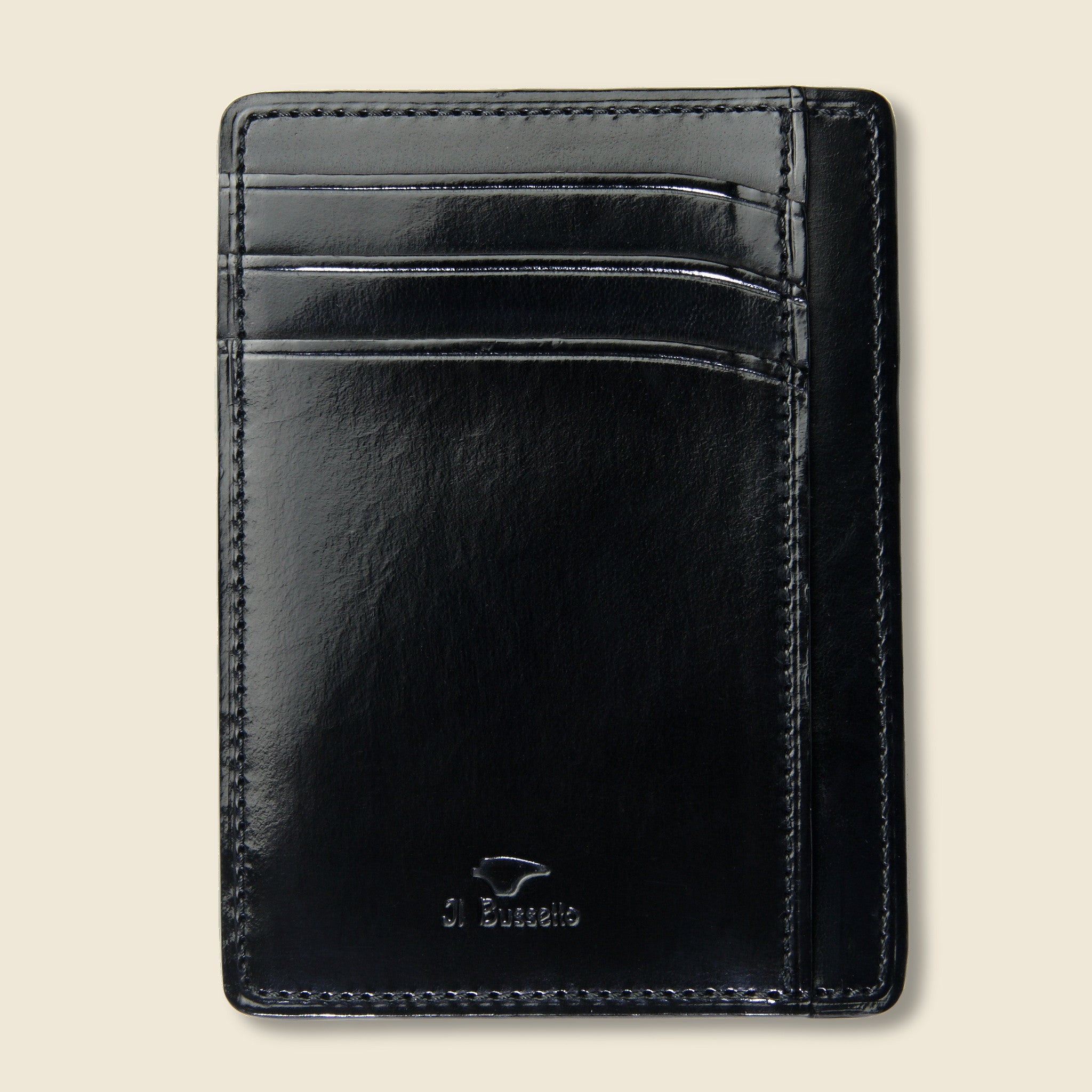 Il Bussetto, Card and Document Case - Black