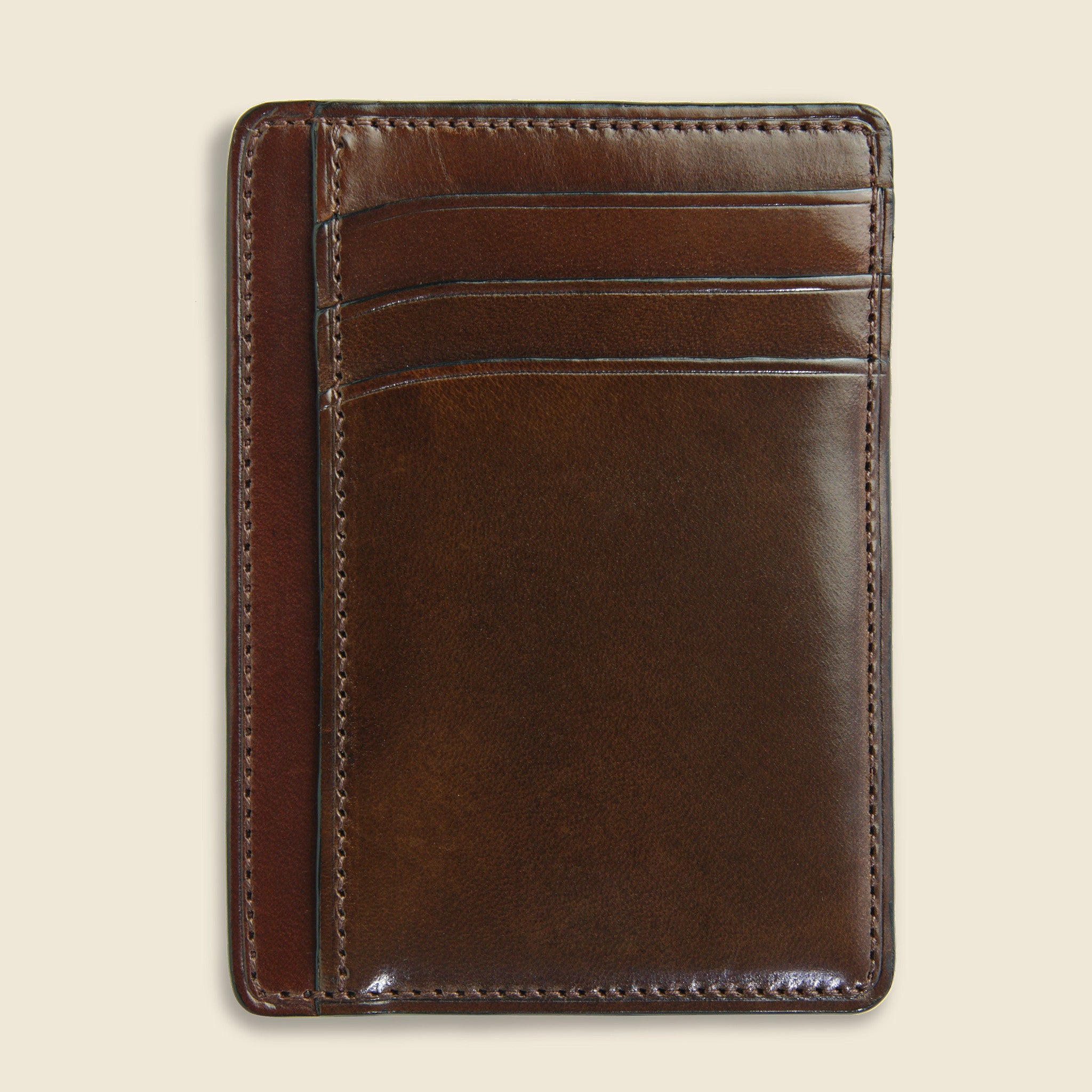 Il Bussetto, Card and Document Case - Dark Brown