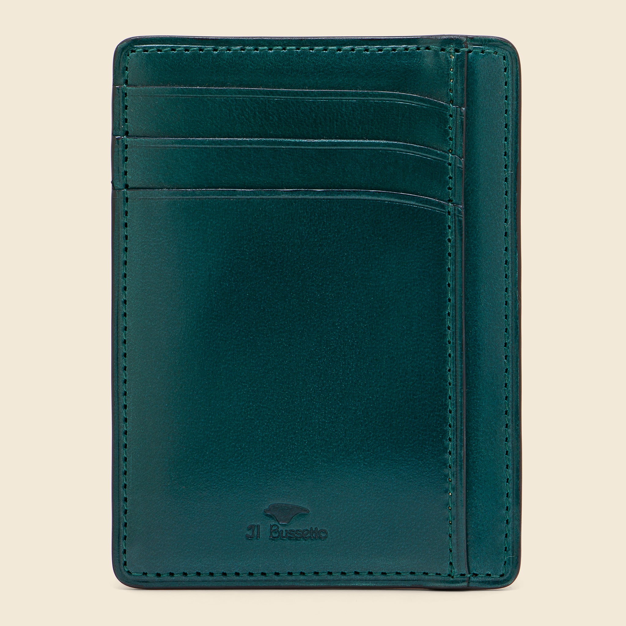 Il Bussetto, Card and Document Case - Evergreen