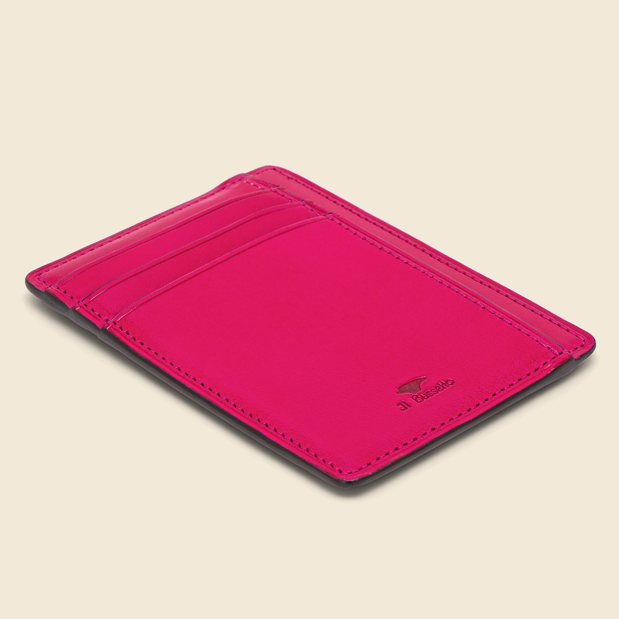 Il Bussetto, Card and Document Case - Fuchsia