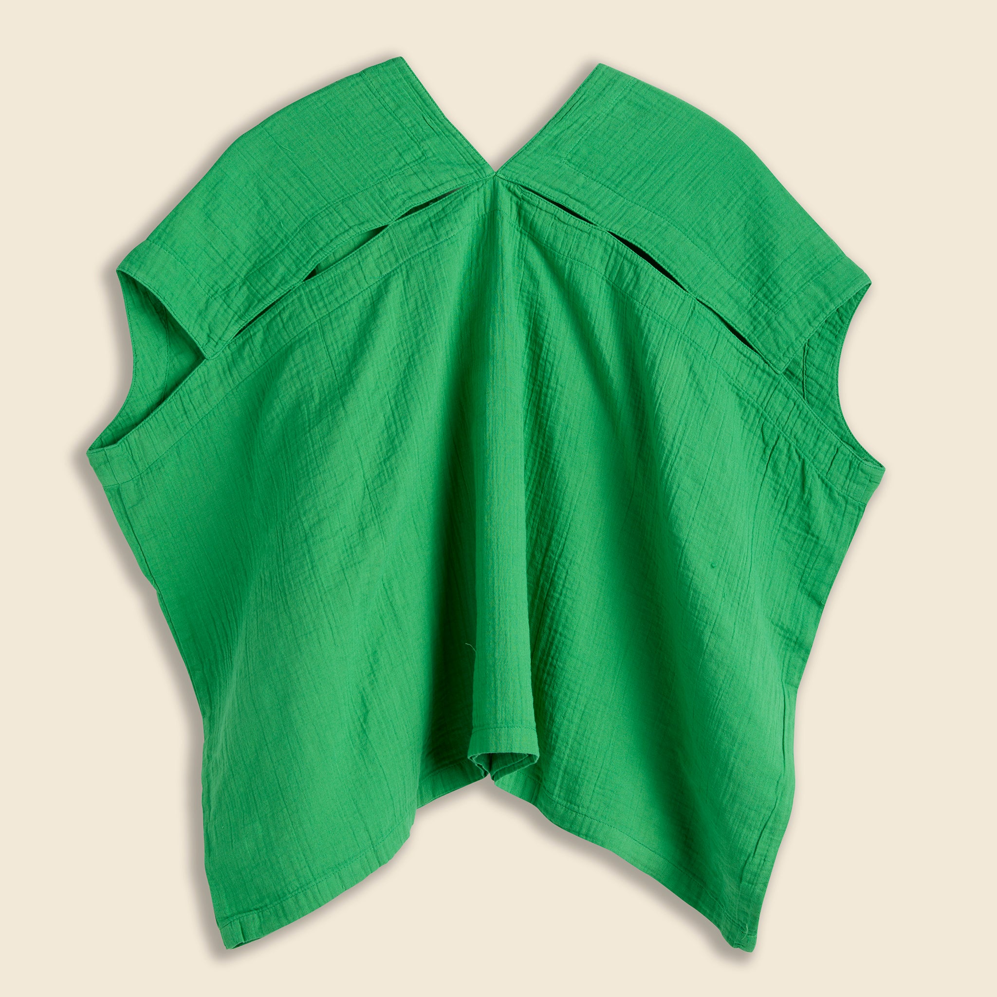 Atelier Delphine, Celeste Top - Fern Green