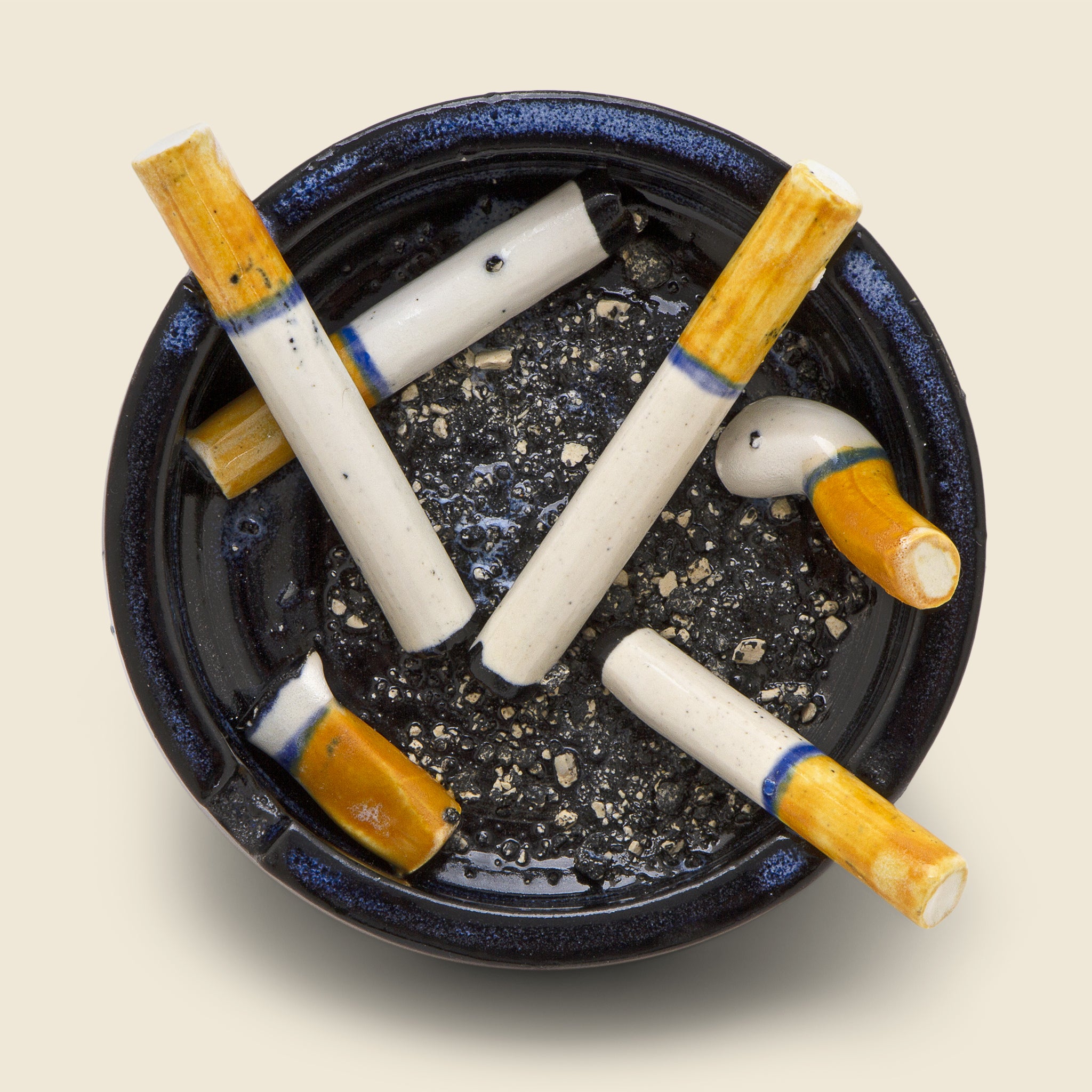 Home, Cigarette Ashtray - Black