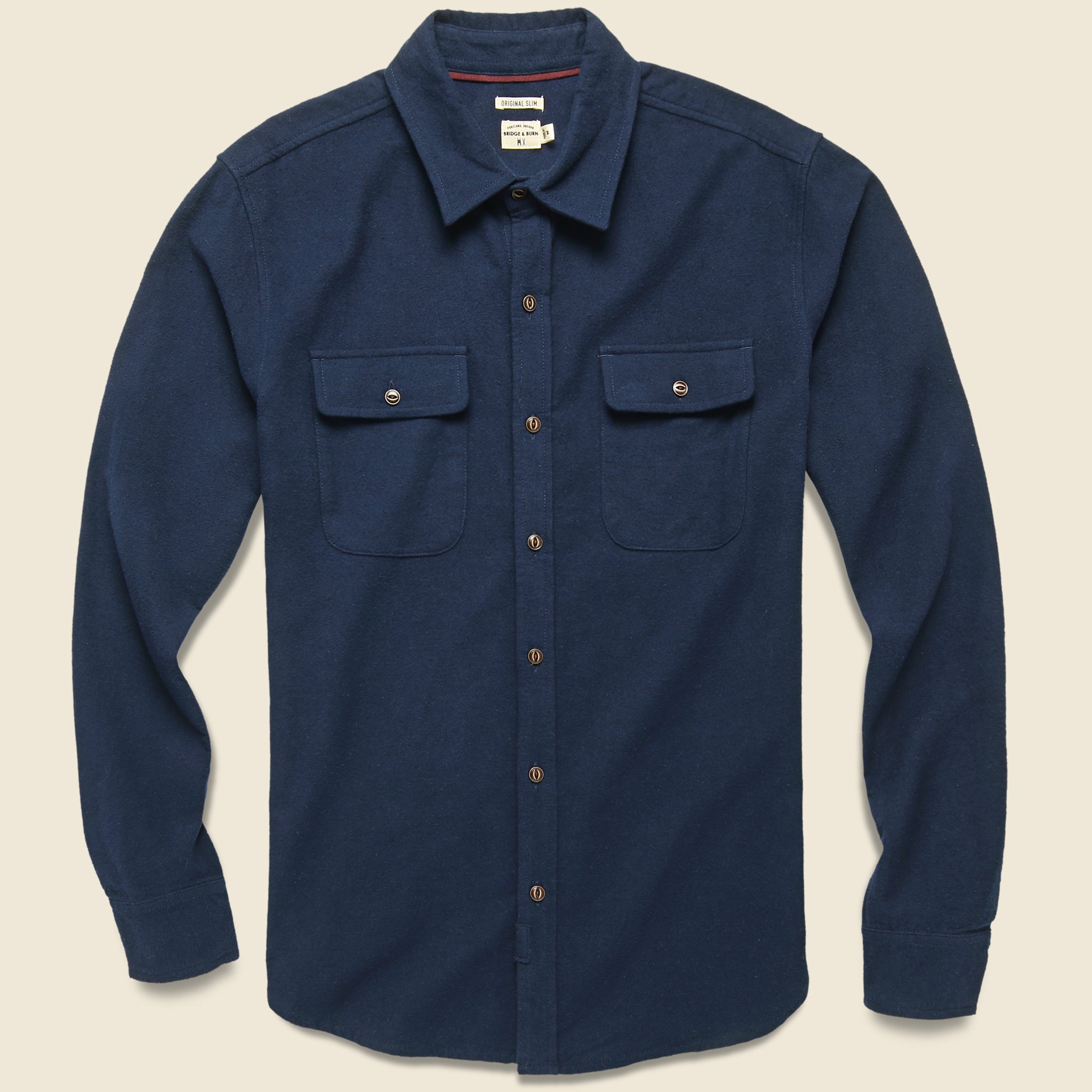 Bridge & Burn, Cole Flannel - Navy