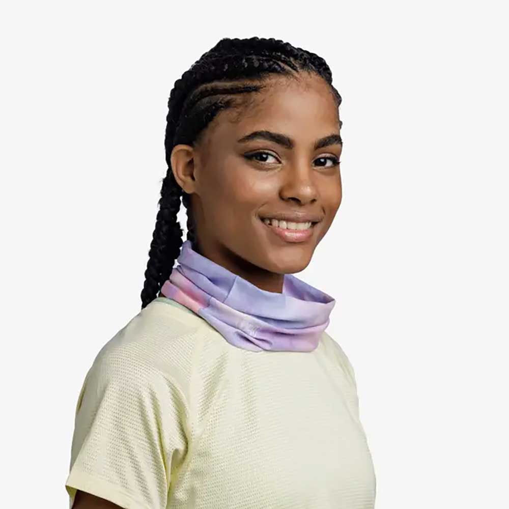 Buff, CoolNet UV Half Multifunctional Neckwear - Airie Purple