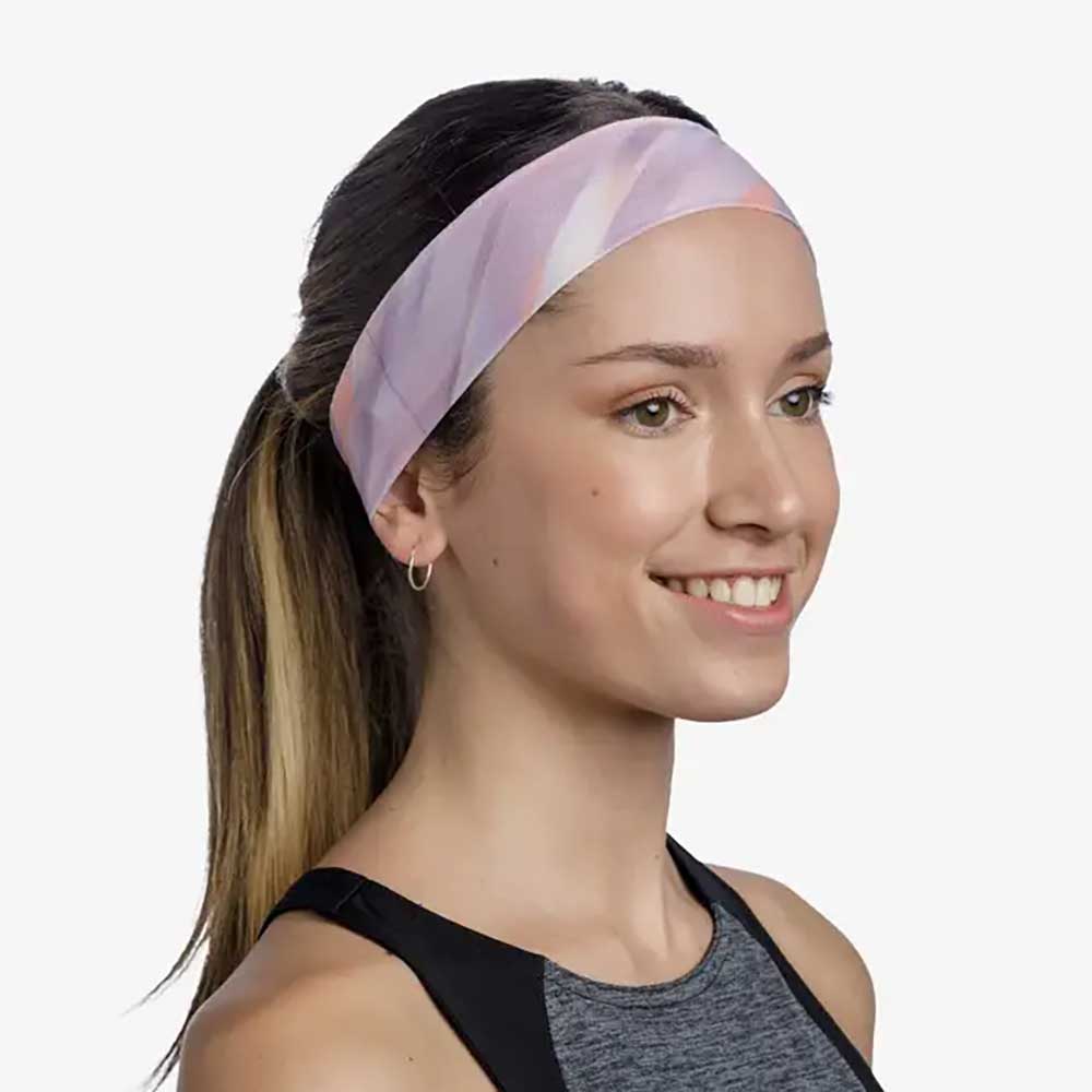 Buff, CoolNet UV Slim Headband - Shane Orchid