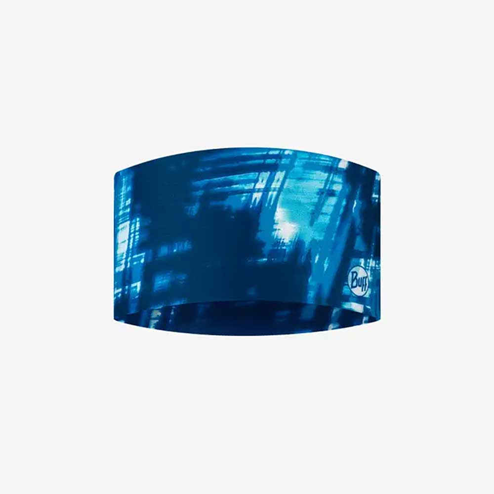 Buff, CoolNet UV Wide Headband - Attel Blue