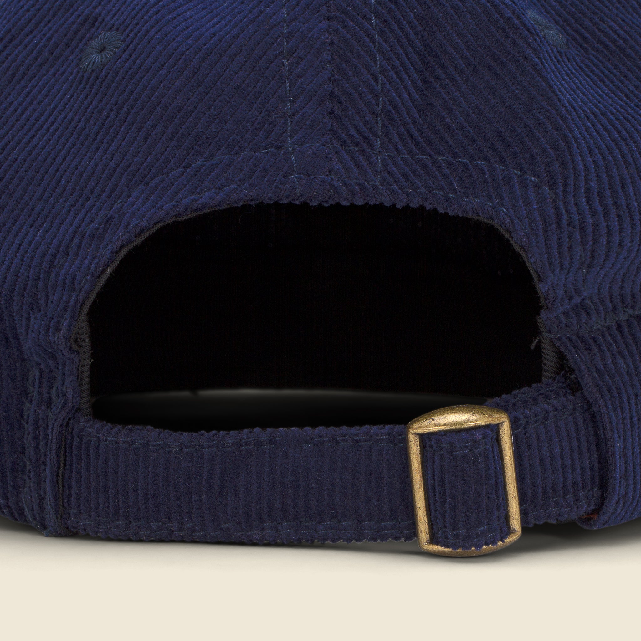 Save Khaki, Corduroy Baseball Cap - Navy