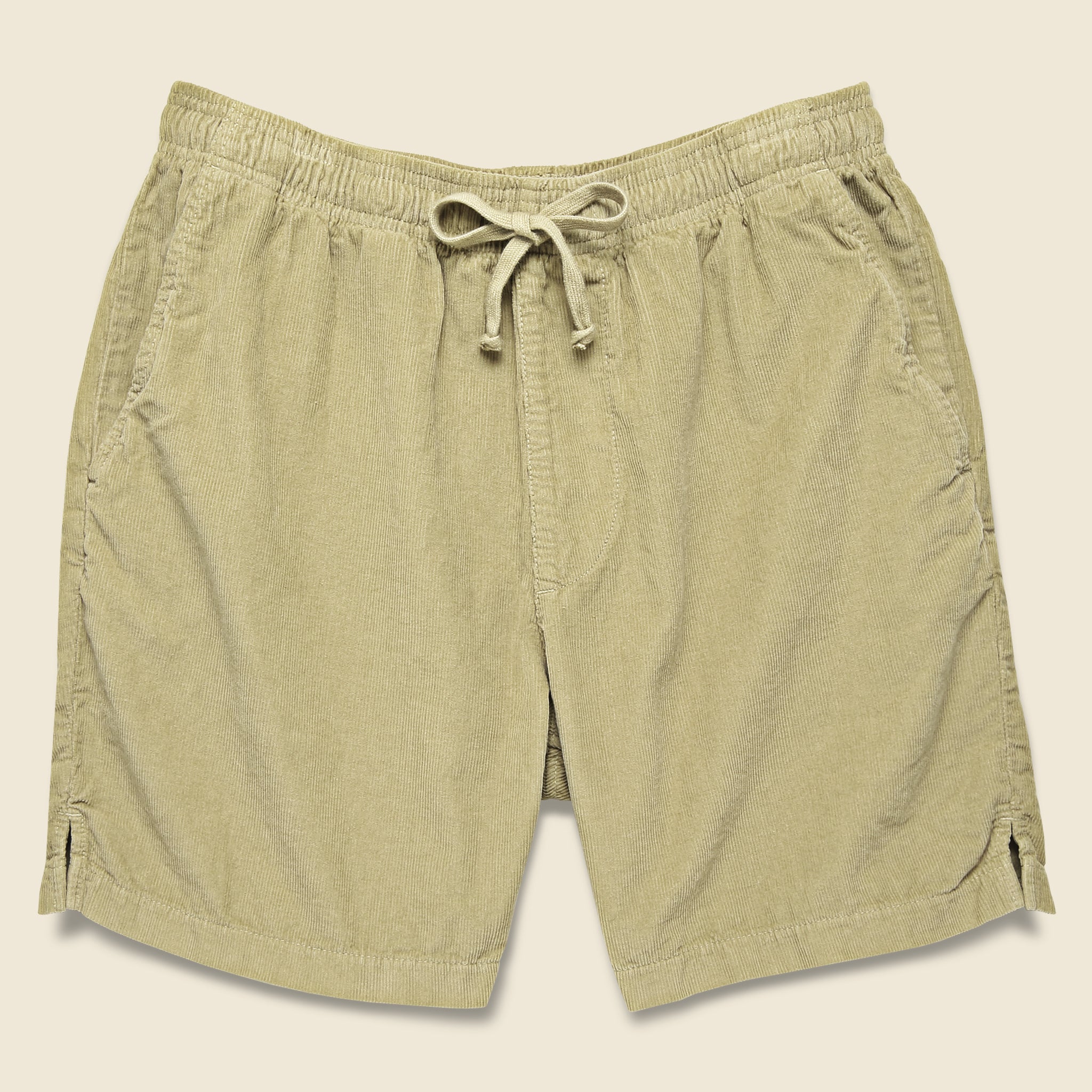 Save Khaki, Corduroy Easy Short - Cider