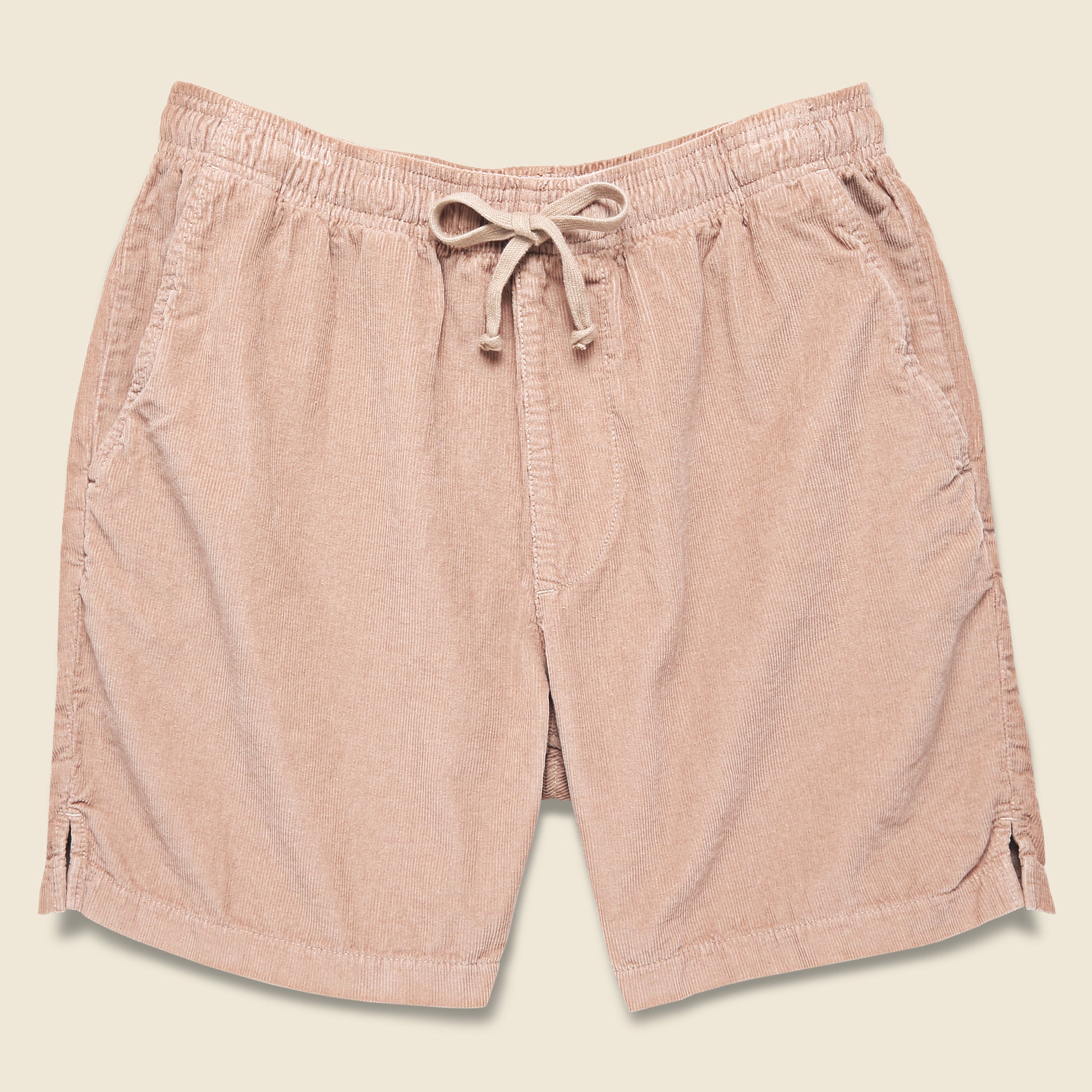 Save Khaki, Corduroy Easy Short - Petal