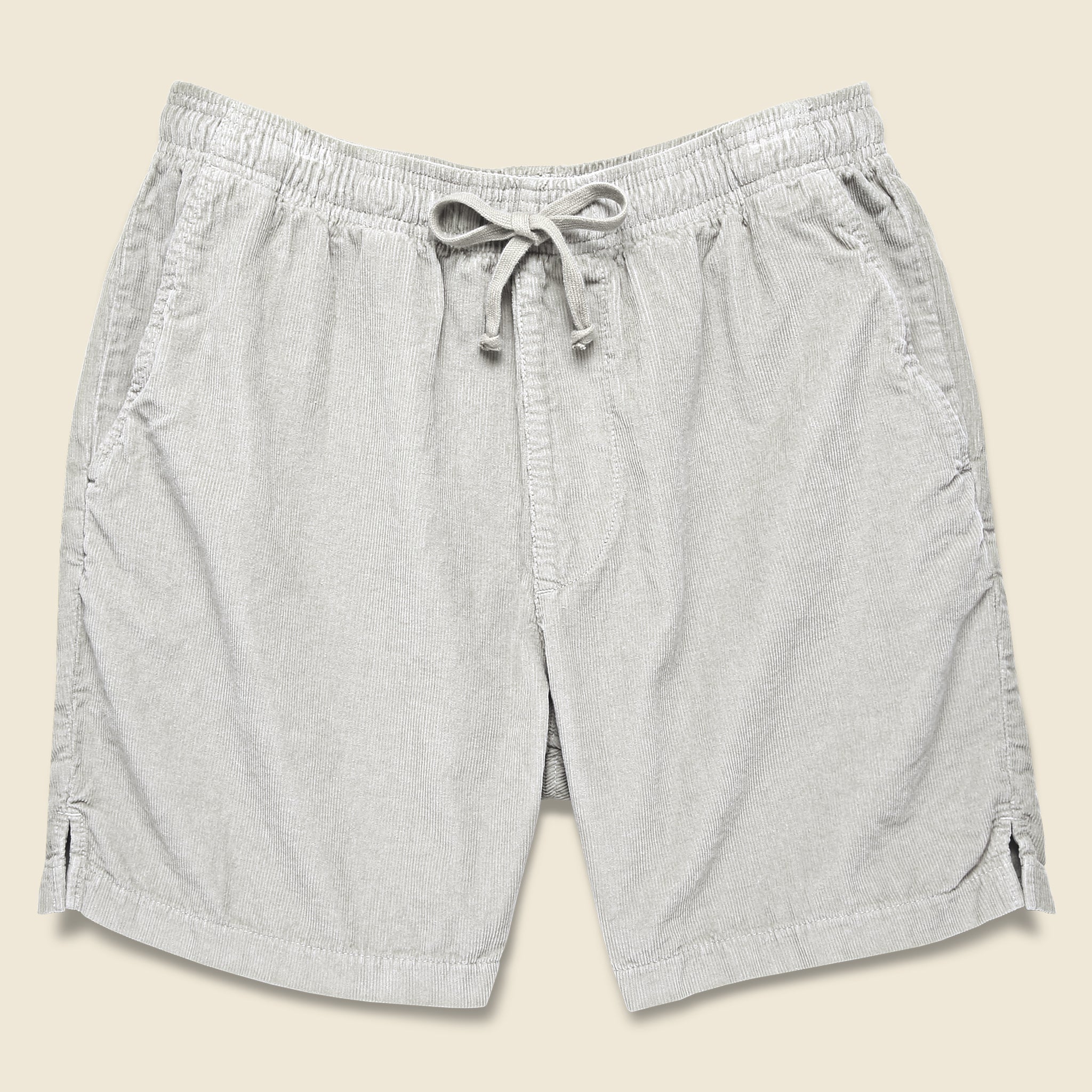 Save Khaki, Corduroy Easy Short - Salt