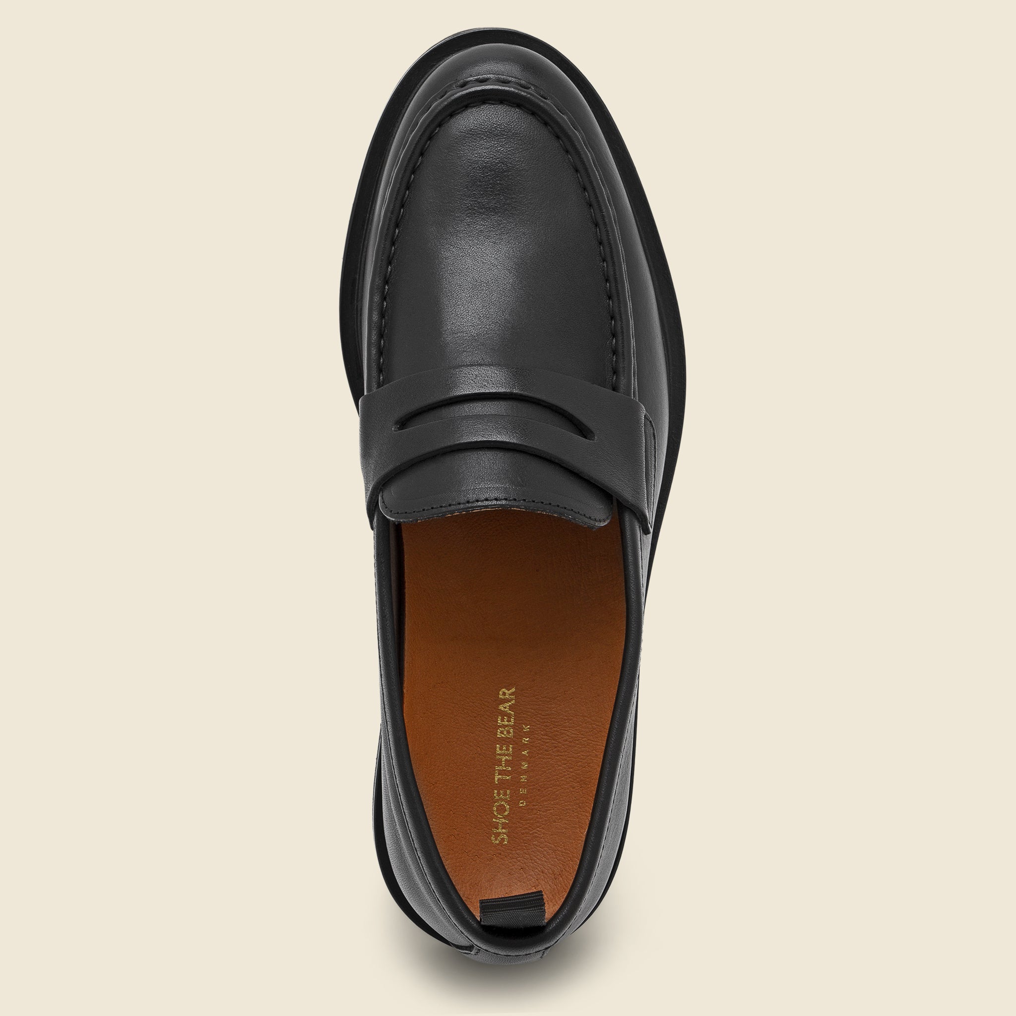 Shoe the Bear, Cosmos Leather Loafer - Black