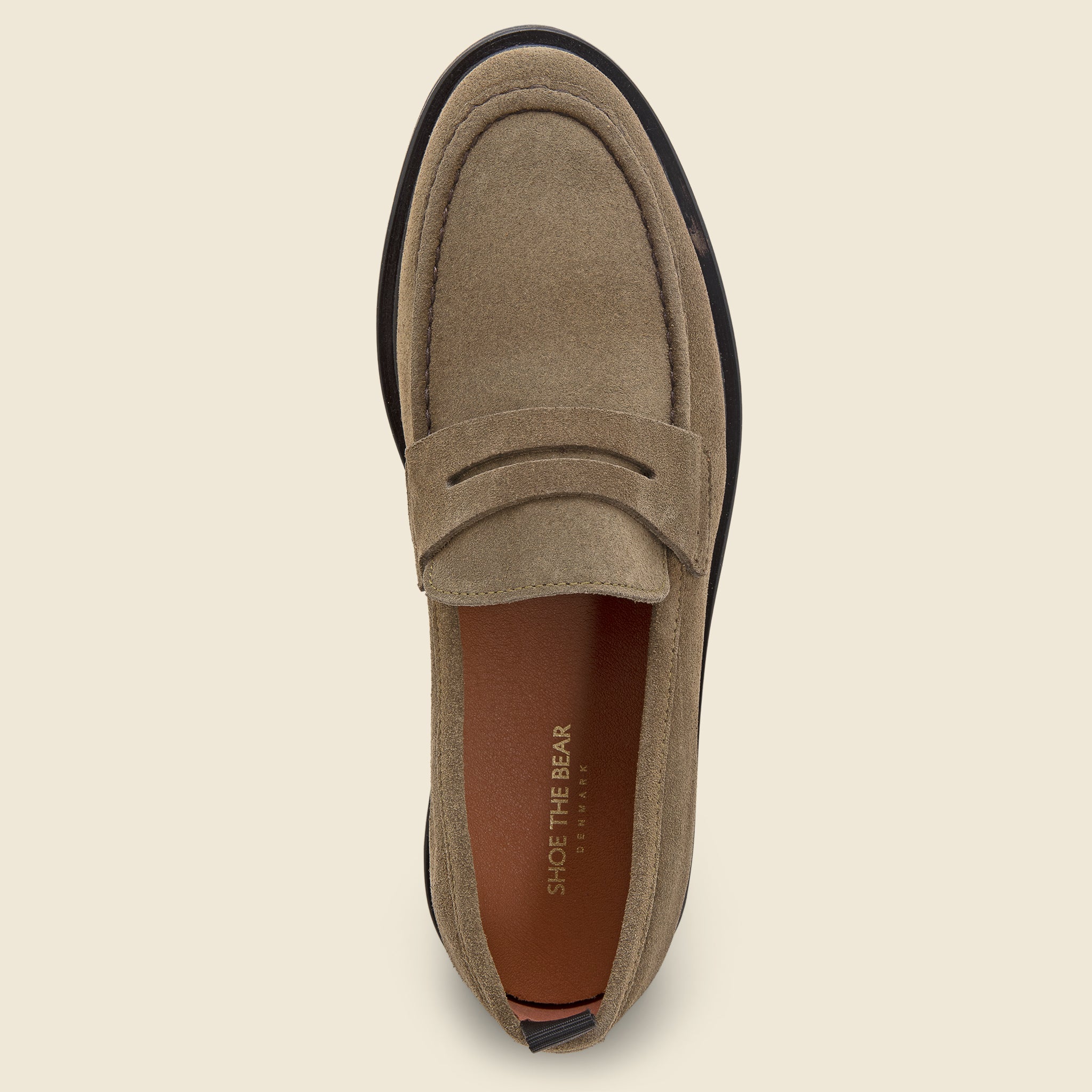 Shoe the Bear, Cosmos Leather Loafer - Khaki