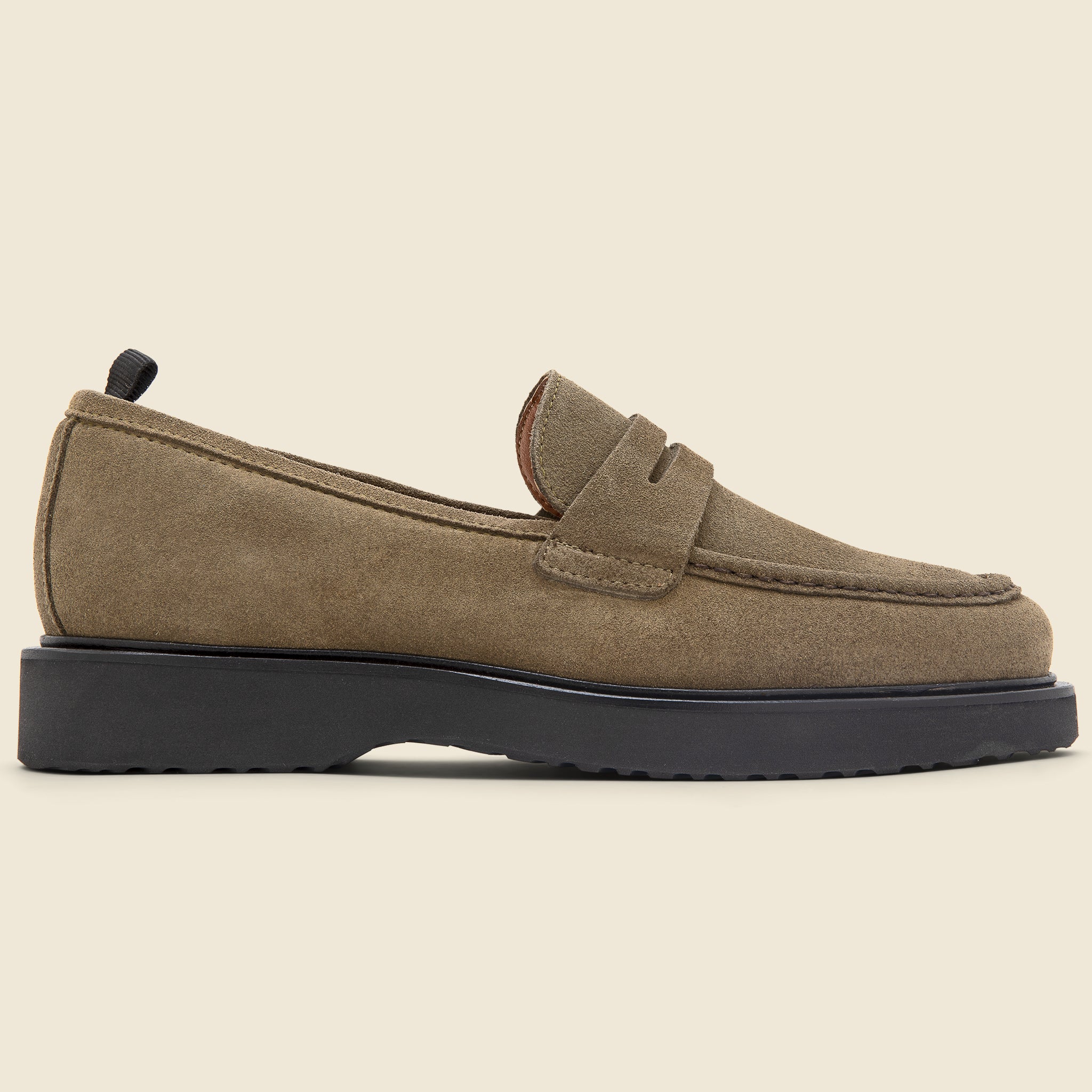 Shoe the Bear, Cosmos Leather Loafer - Khaki