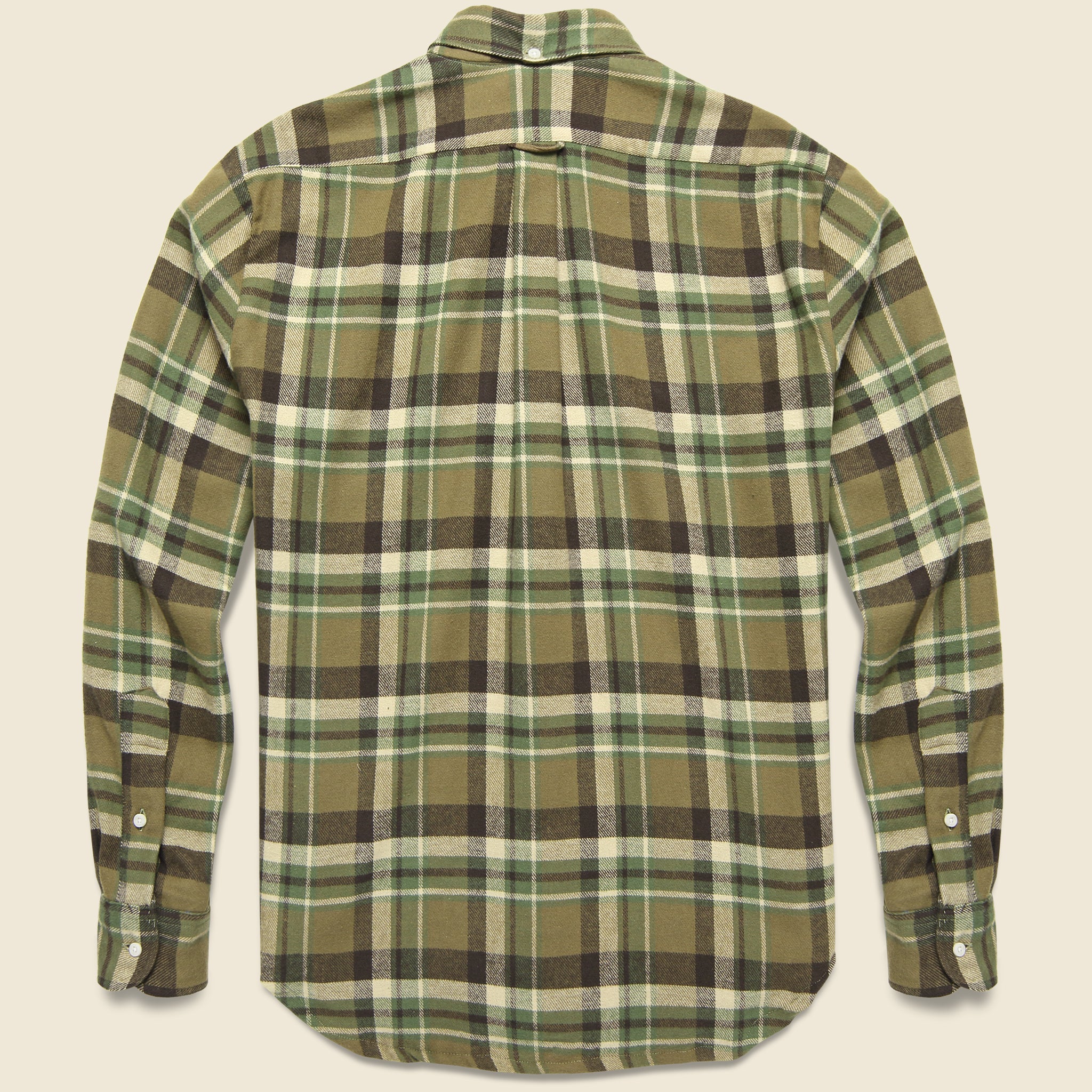 Gitman Vintage, Country Plaid Shirt - Olive