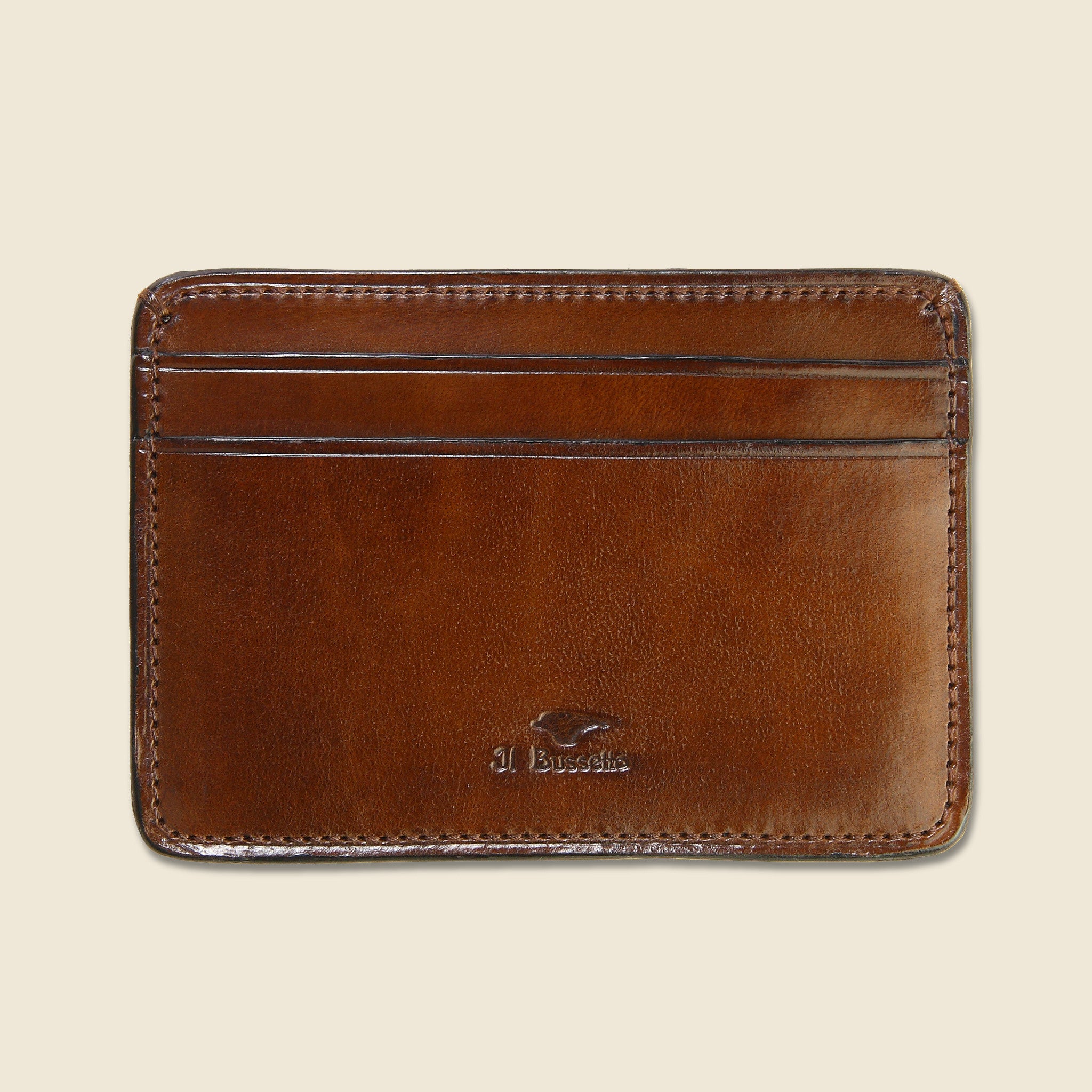 Il Bussetto, Credit Card Case - Dark Brown