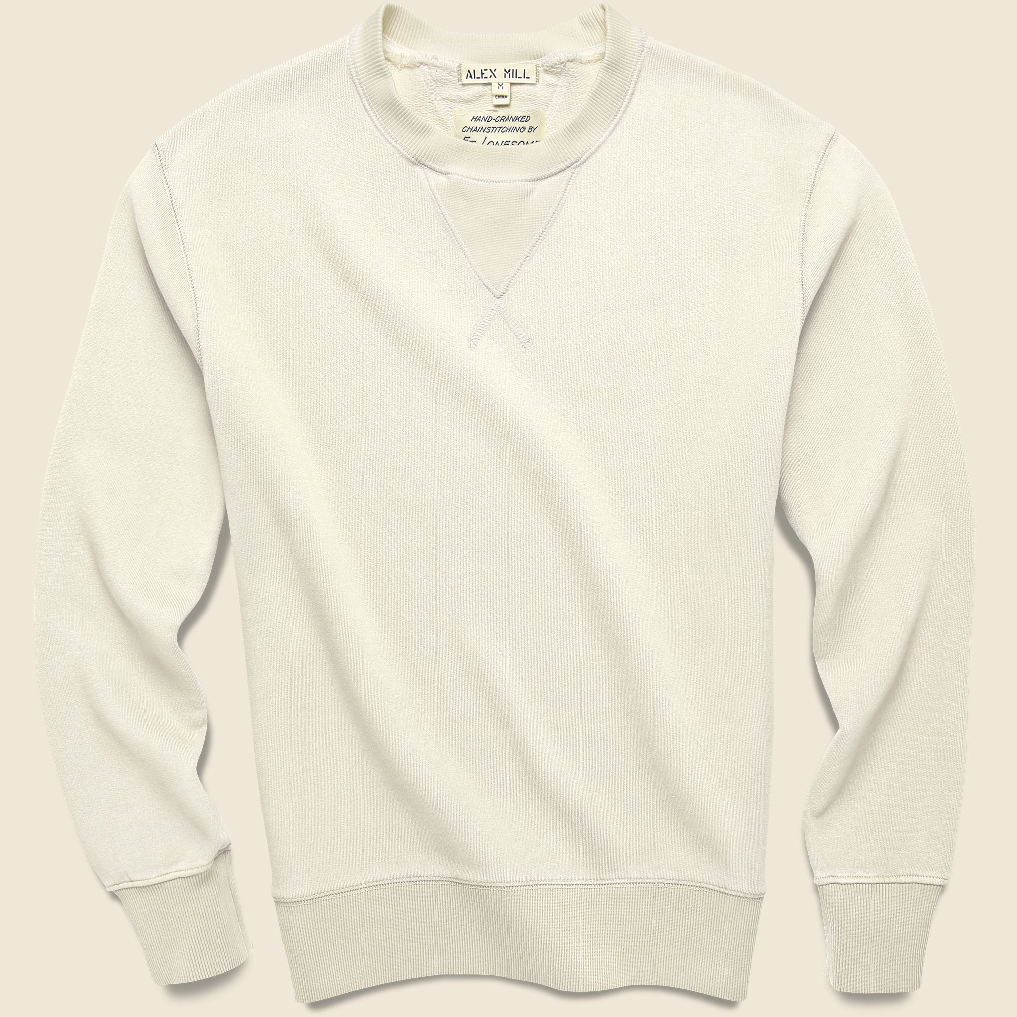 Fort Lonesome, Crew Neck Sweatshirt - Simple Dreamland Blue