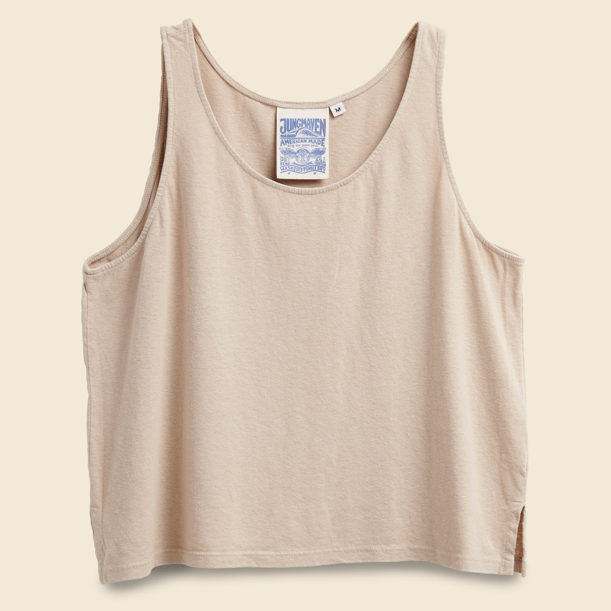 Jungmaven, Cropped Tank - Canvas