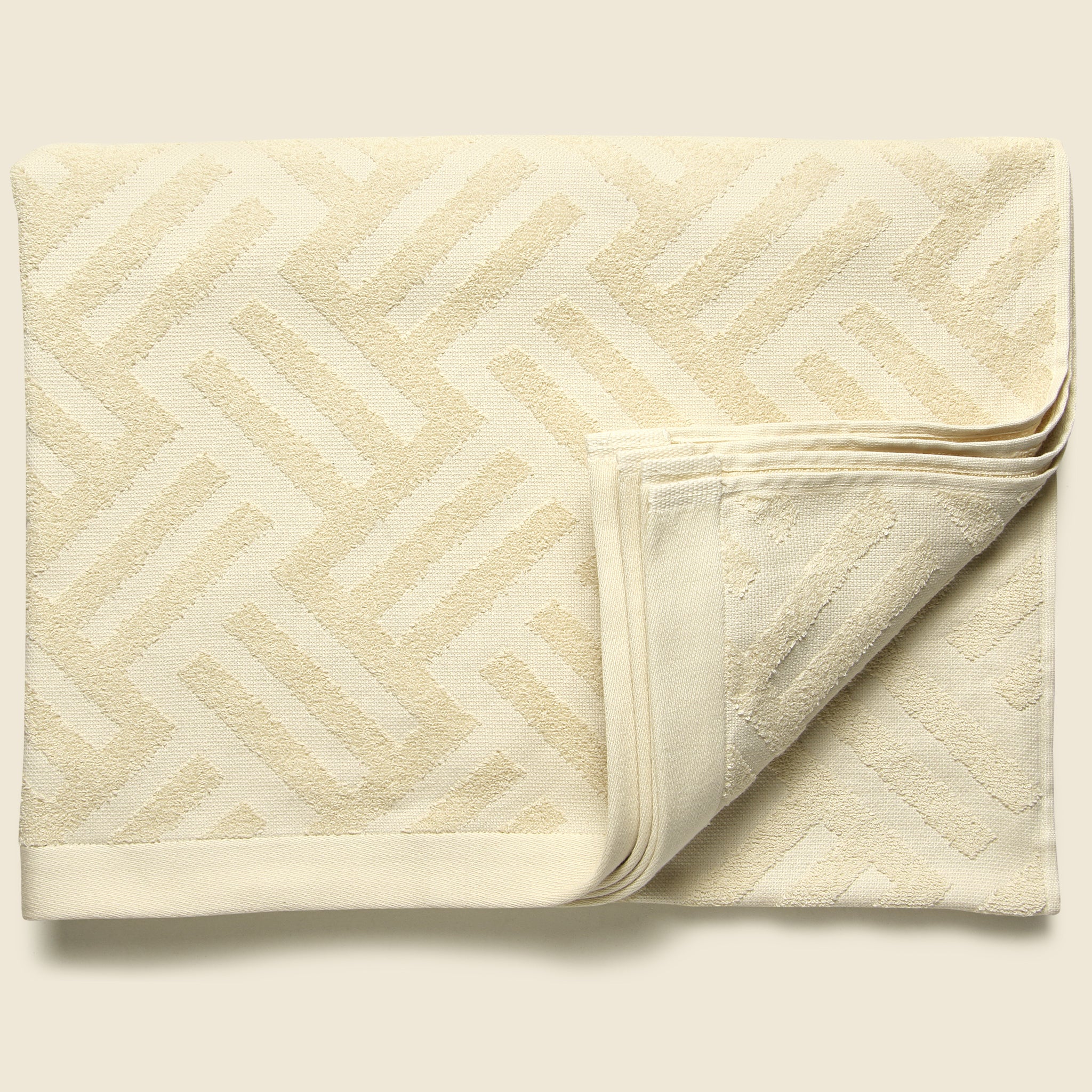 OAS, Cross Road Towel - Beige