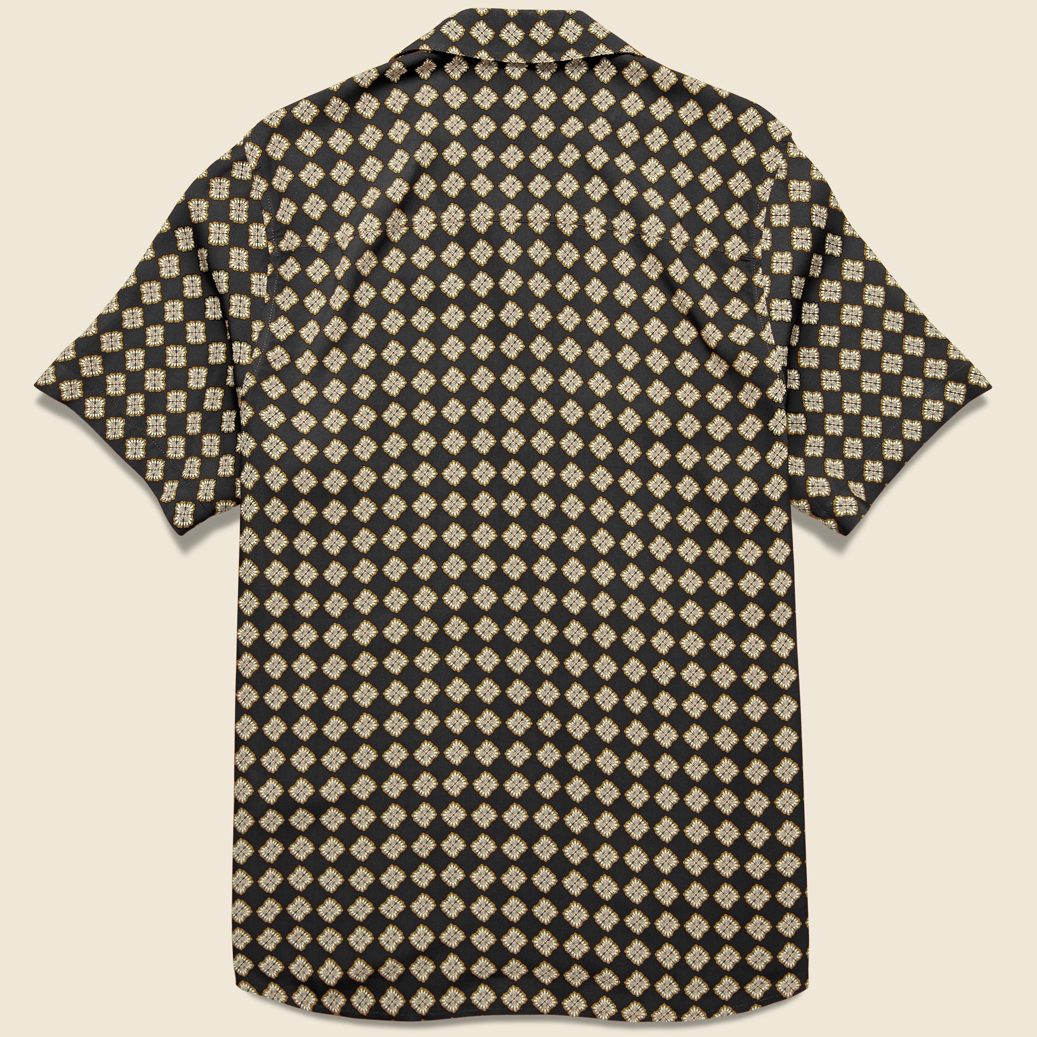 Wax London, Didcot Shirt - Amalfi Black