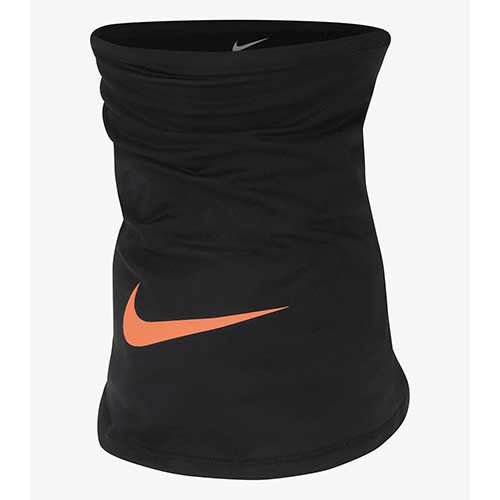 Nike, Dri-FIT Neck Warmer - Black/Orange